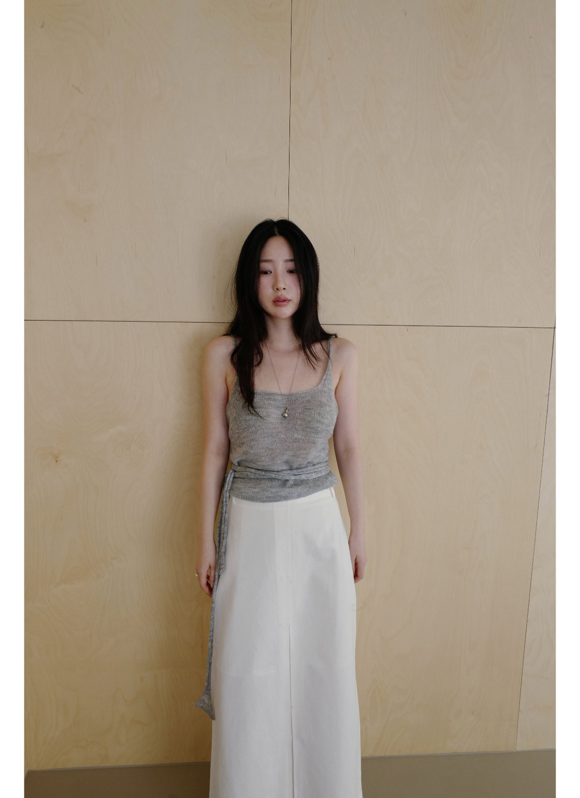 コットンナイロンジップアップカラーライン無地ジャンパーSS | 詳細画像15