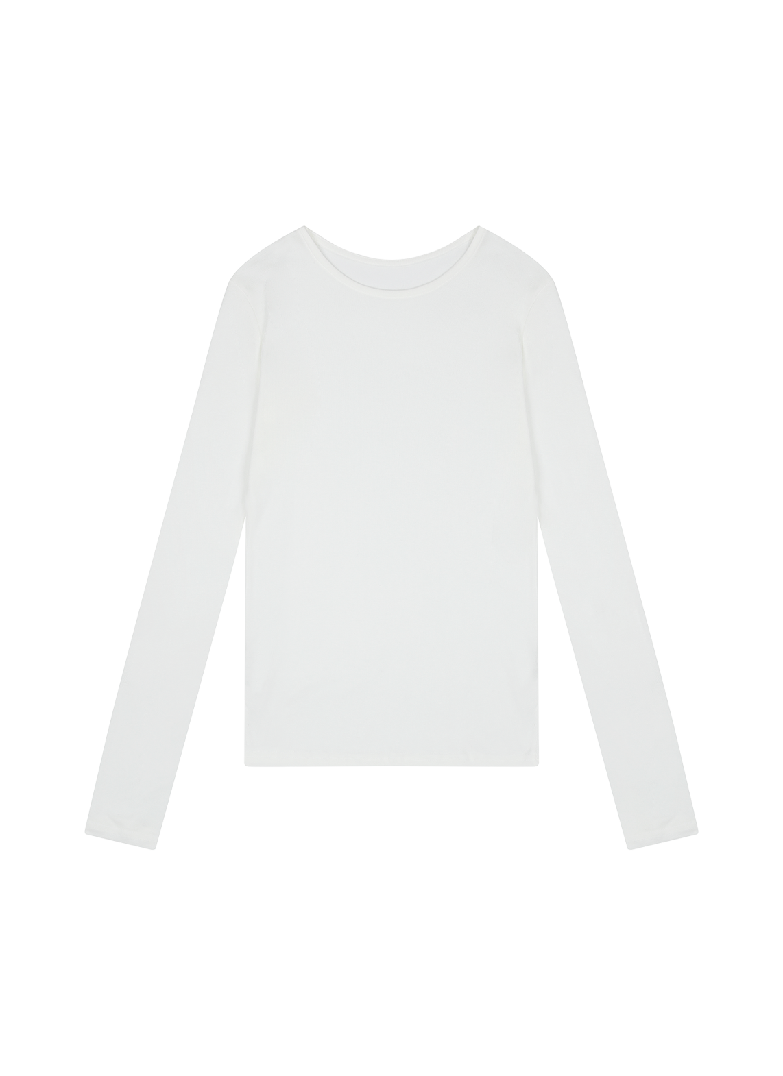 コットンベーシック長袖レイヤード無地Tシャツオールシーズン | 詳細画像13