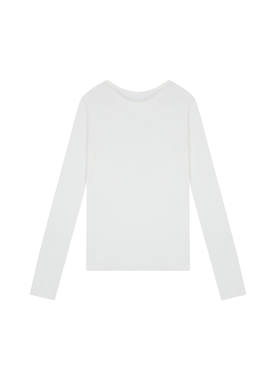 コットンベーシック長袖レイヤード無地Tシャツオールシーズン | 詳細画像14