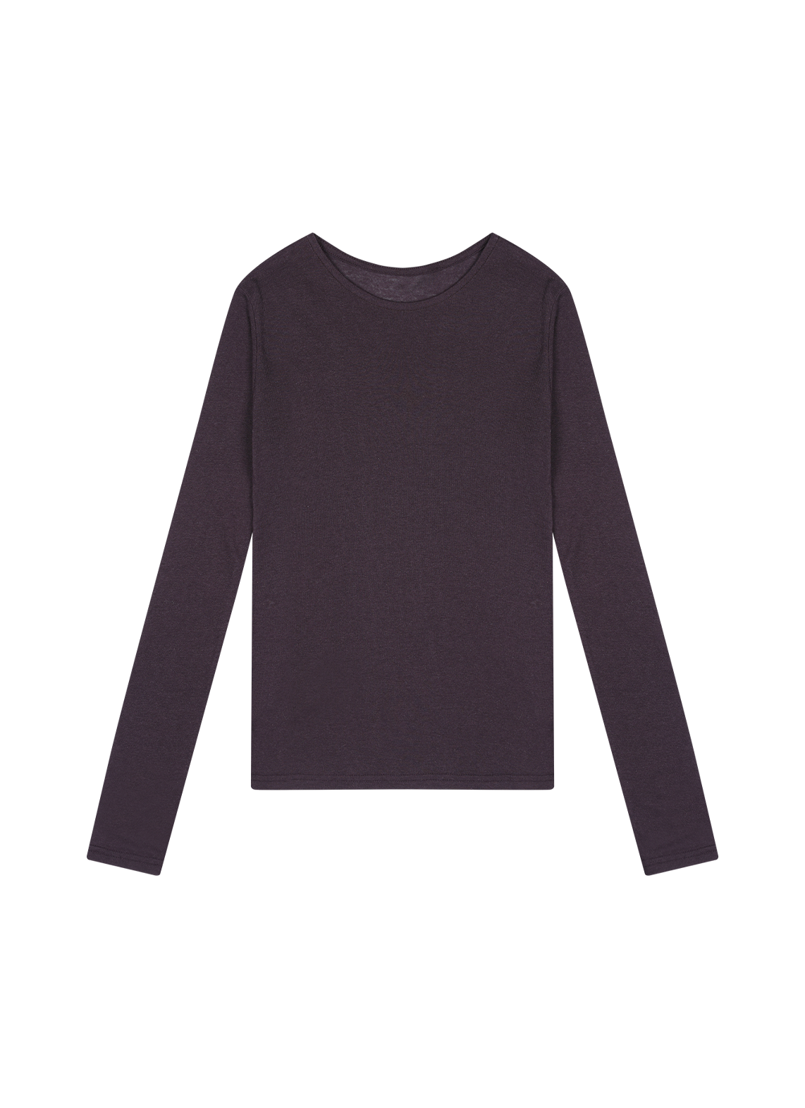 コットンベーシック長袖レイヤード無地Tシャツオールシーズン | 詳細画像15