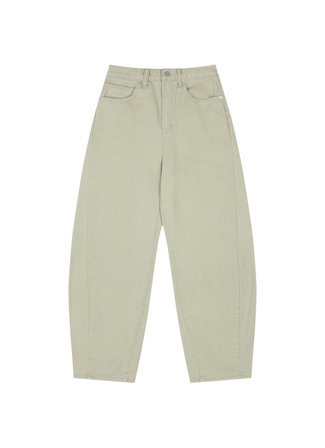 コットンウォッシングラインワイド無地パンツオールシーズン | 詳細画像8