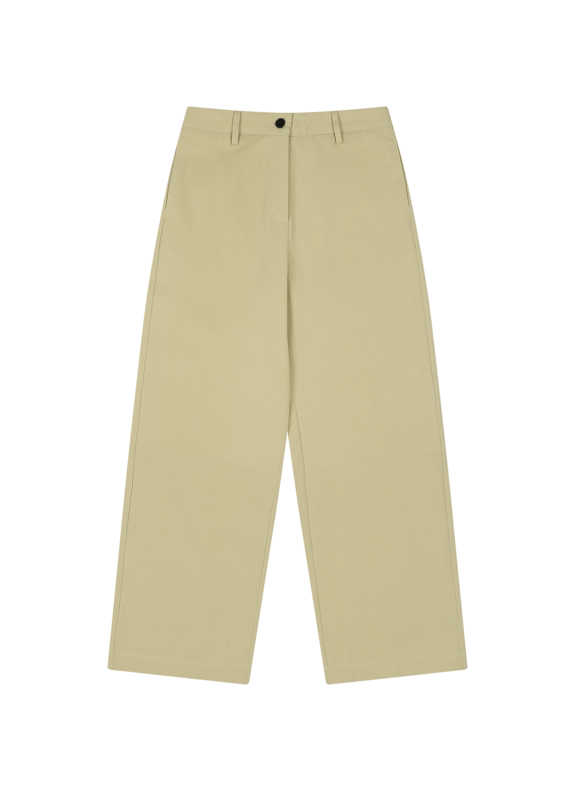 コットンボタンラインワイド無地パンツオールシーズン | 詳細画像17