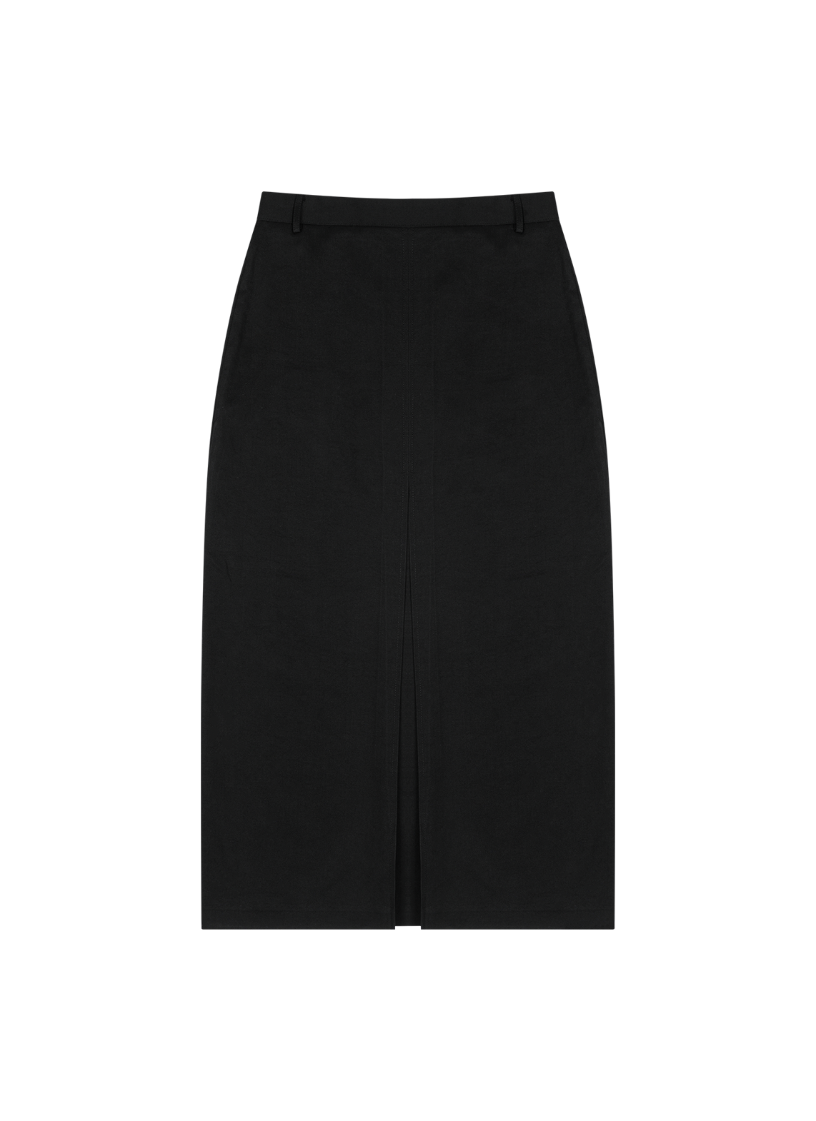 コットンボックスプリーツIライン無地スカート春夏秋 | 詳細画像16