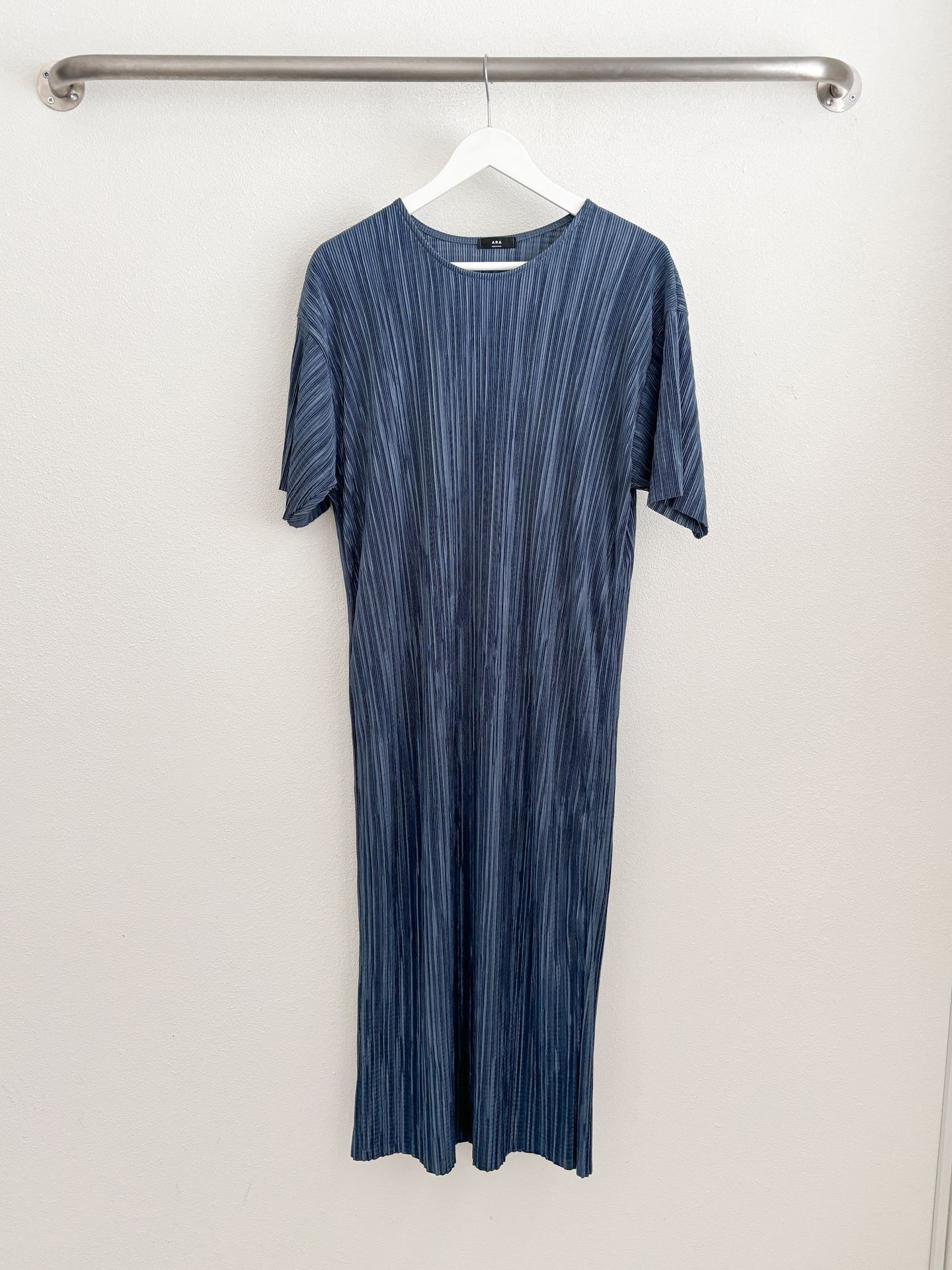 プリーツ半袖Iラインワンピース | 詳細画像43