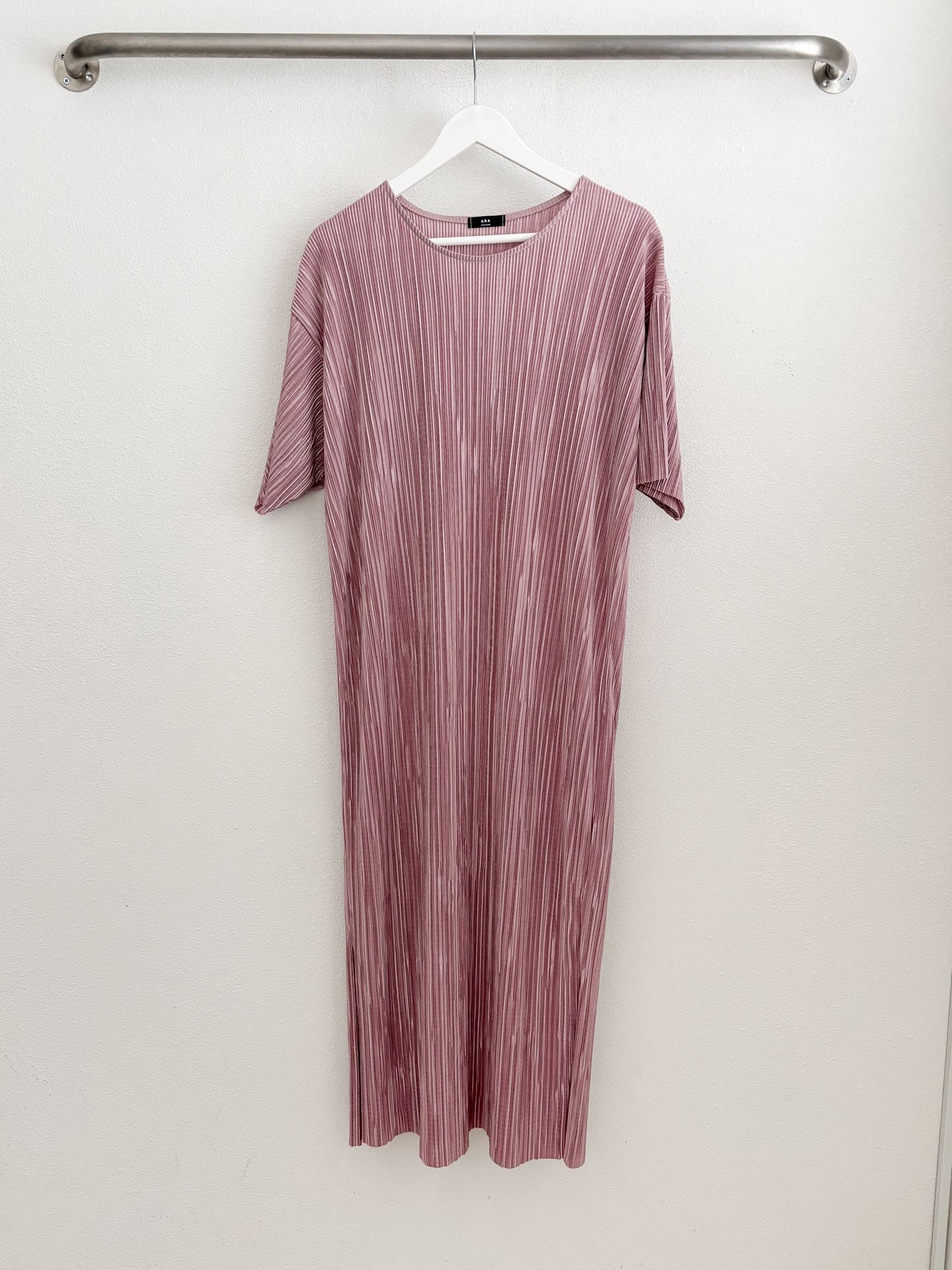 プリーツ半袖Iラインワンピース | 詳細画像44