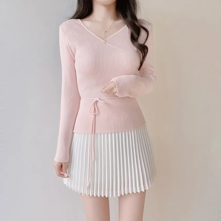 フレアプリーツミニスカート | mirangmirang | 詳細画像11