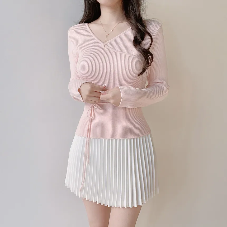 フレアプリーツミニスカート | mirangmirang | 詳細画像12