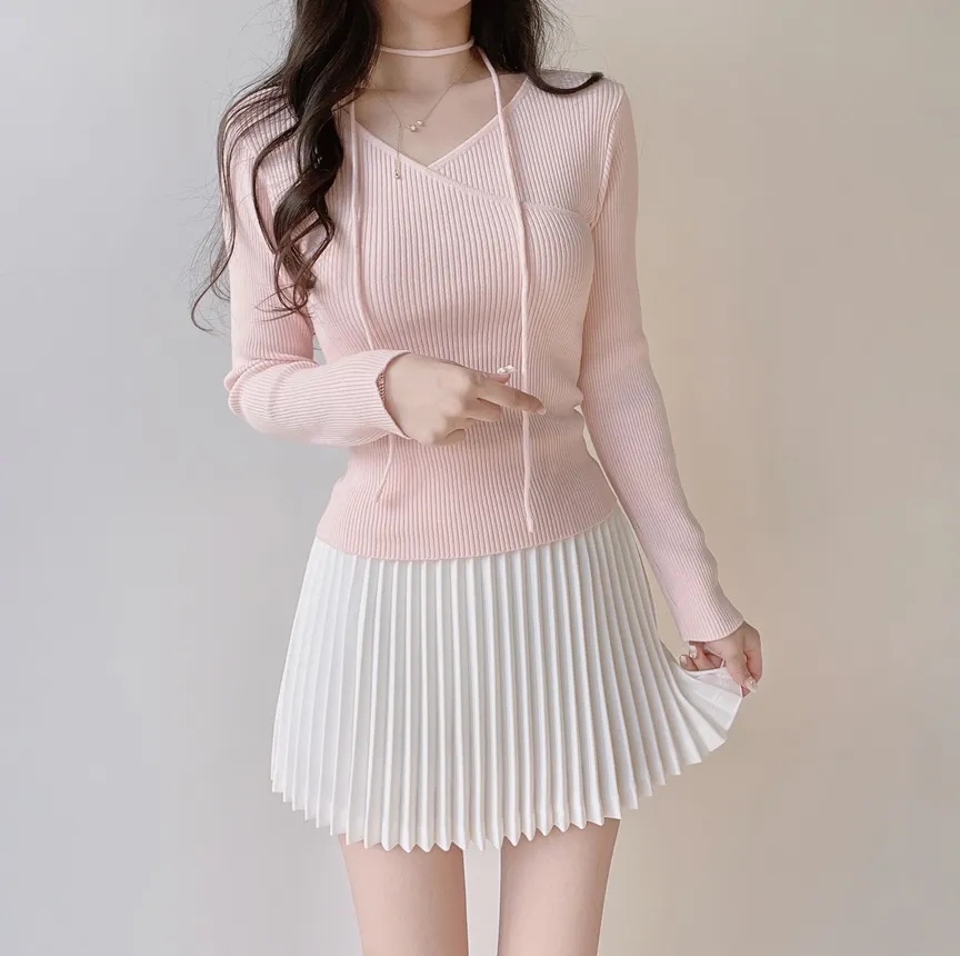 フレアプリーツミニスカート | mirangmirang | 詳細画像15