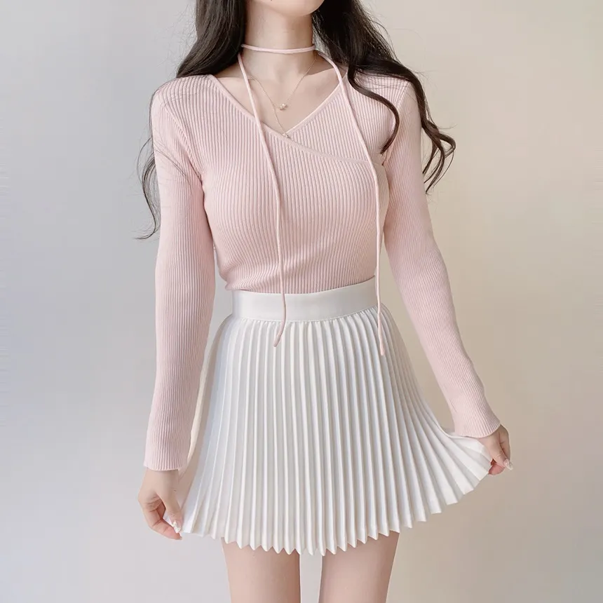 フレアプリーツミニスカート | mirangmirang | 詳細画像16