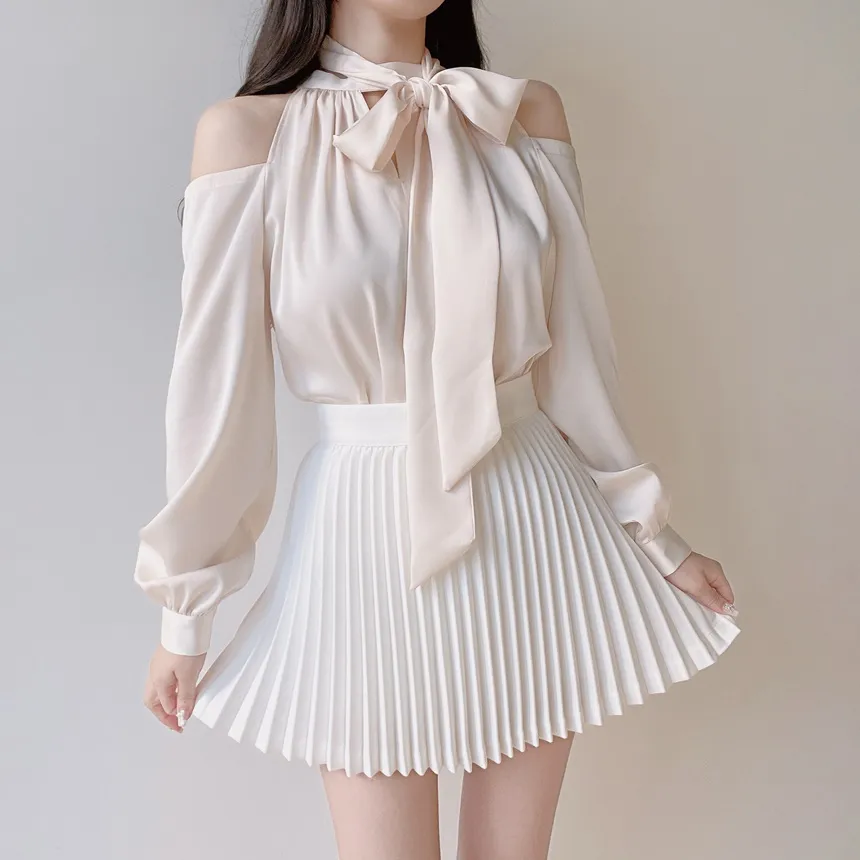 フレアプリーツミニスカート | mirangmirang | 詳細画像19