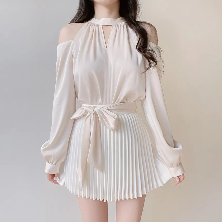 フレアプリーツミニスカート | mirangmirang | 詳細画像21