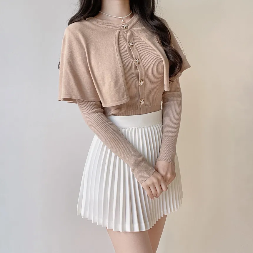 フレアプリーツミニスカート | mirangmirang | 詳細画像25