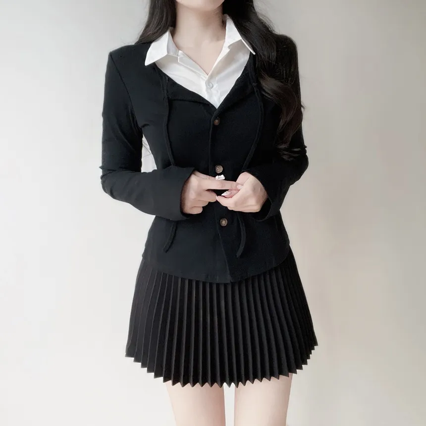 フレアプリーツミニスカート | mirangmirang | 詳細画像60