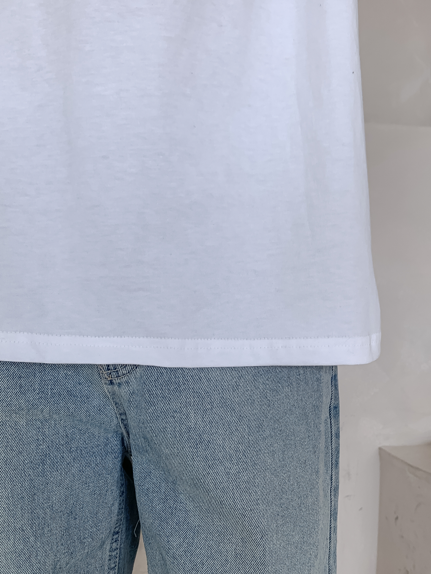 コットンラウンドネックベーシック半袖ロゴTシャツ | 詳細画像31