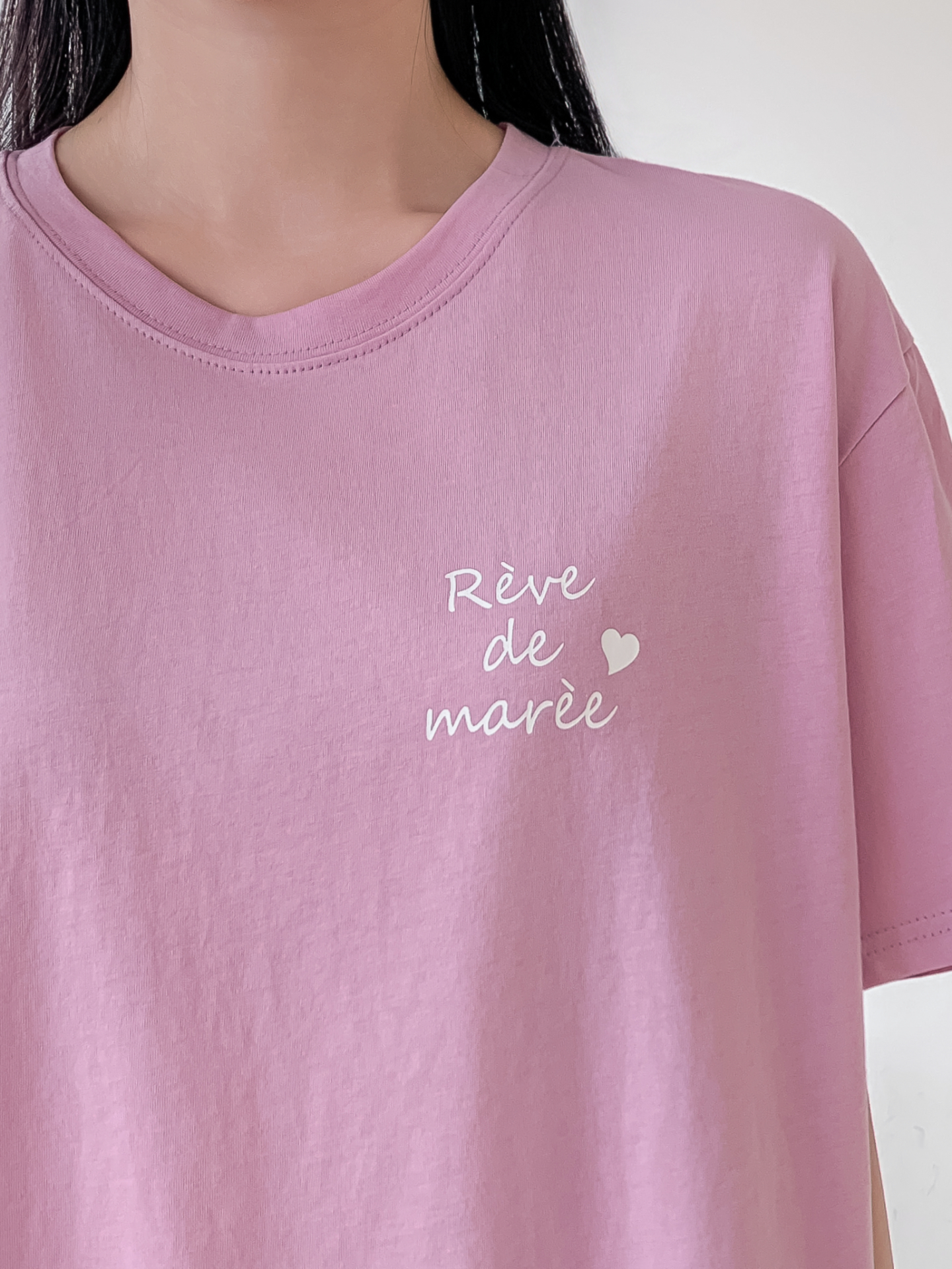 ラウンドネックベーシックボクシールーズ半袖ロゴTシャツ | 詳細画像24