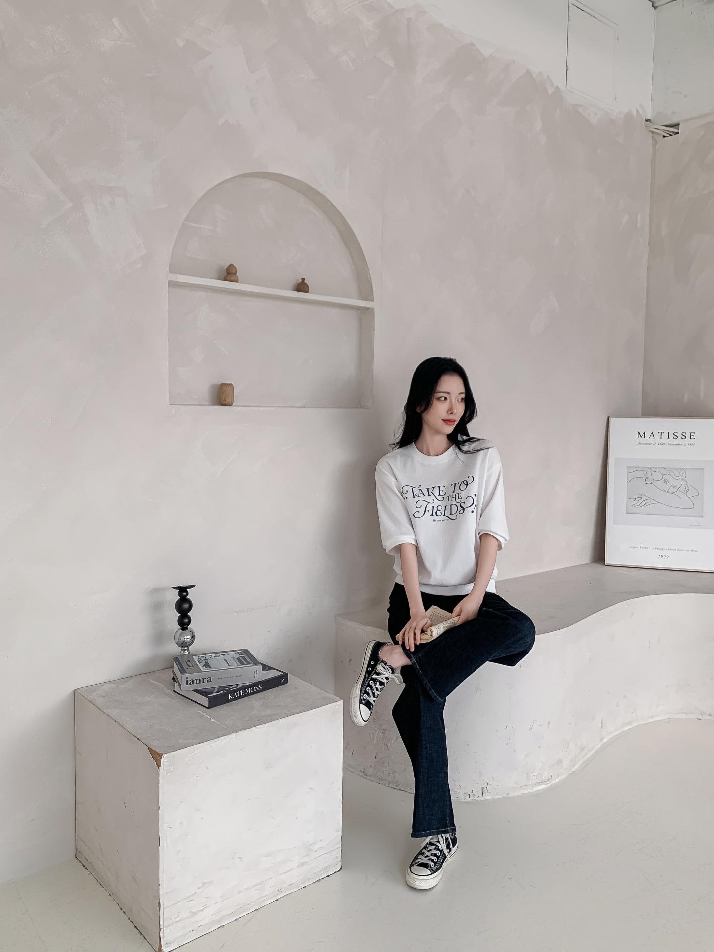 ラウンドネックベーシック半袖ロゴスウェット | 詳細画像26