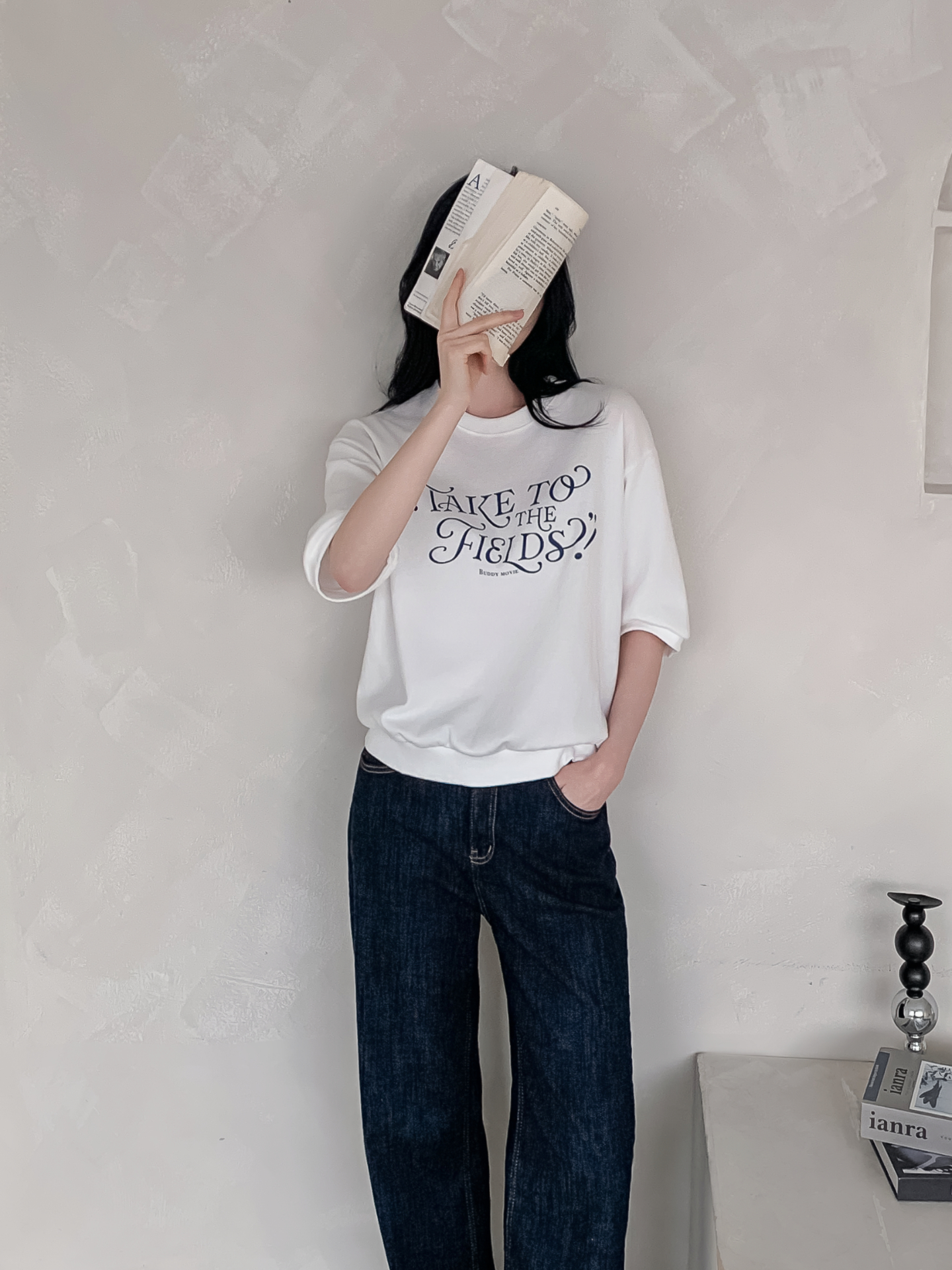 ラウンドネックベーシック半袖ロゴスウェット | 詳細画像31