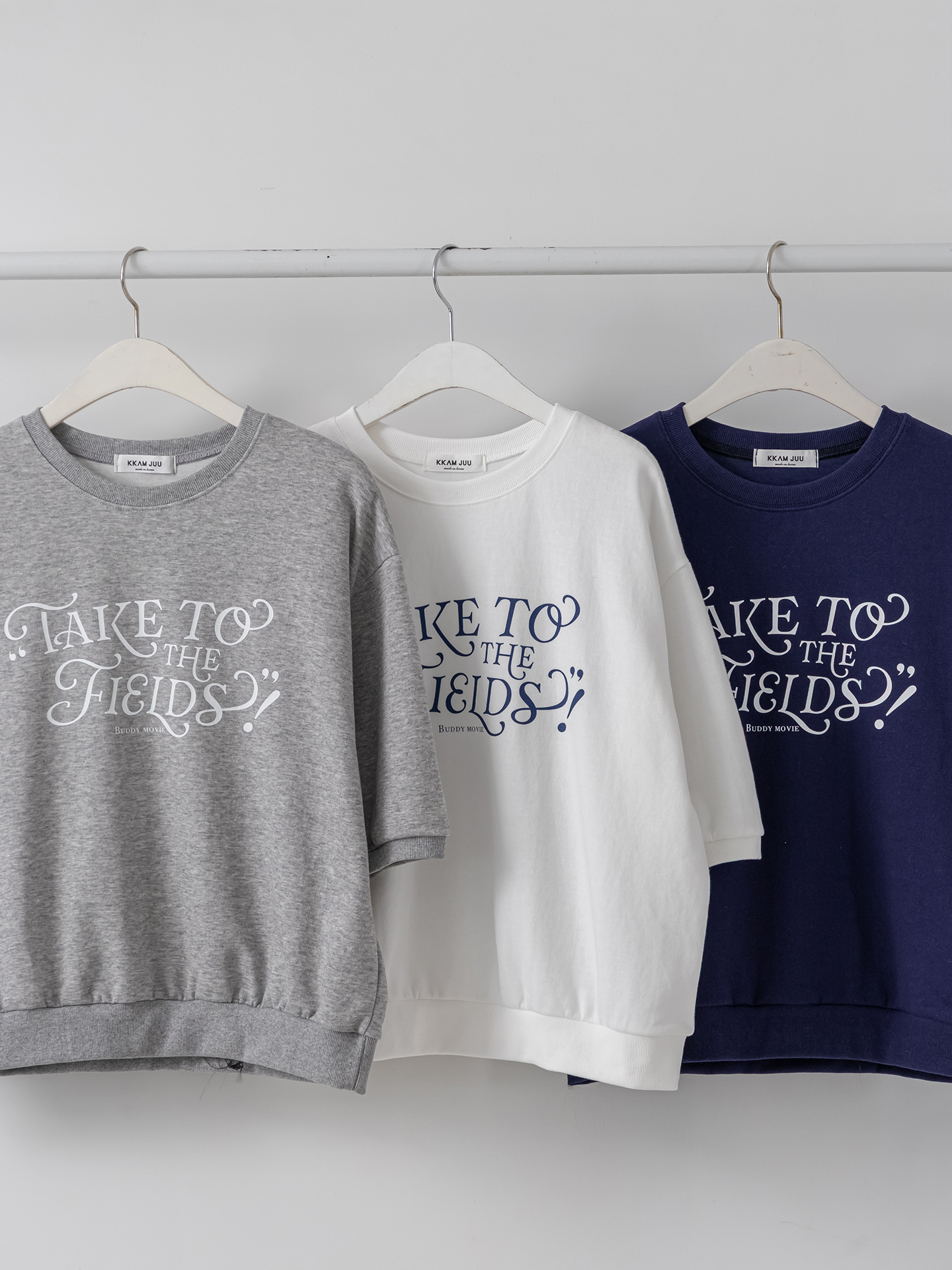 ラウンドネックベーシック半袖ロゴスウェット | 詳細画像36