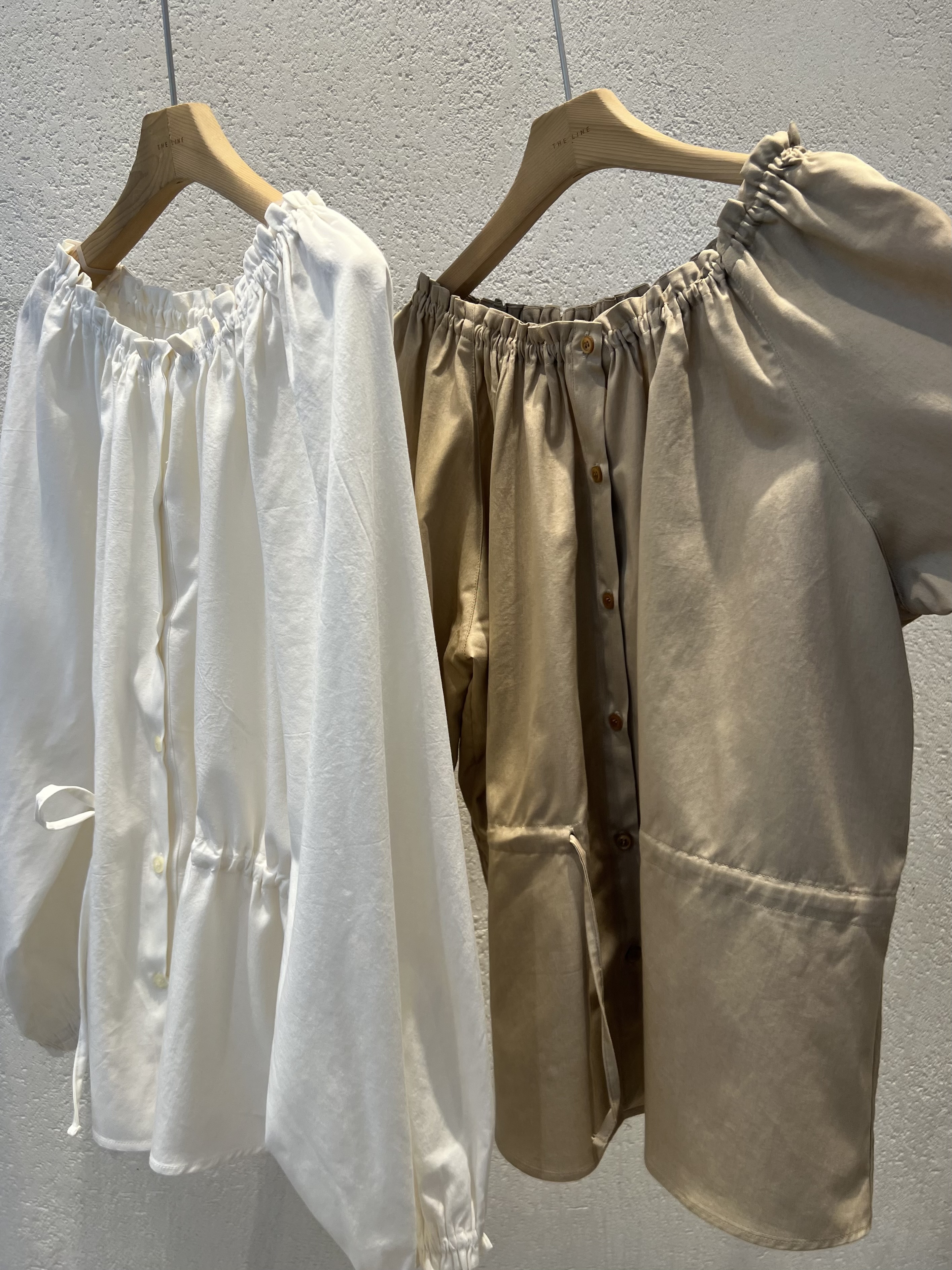 ベーシック長袖ギャザーブラウス | 詳細画像14