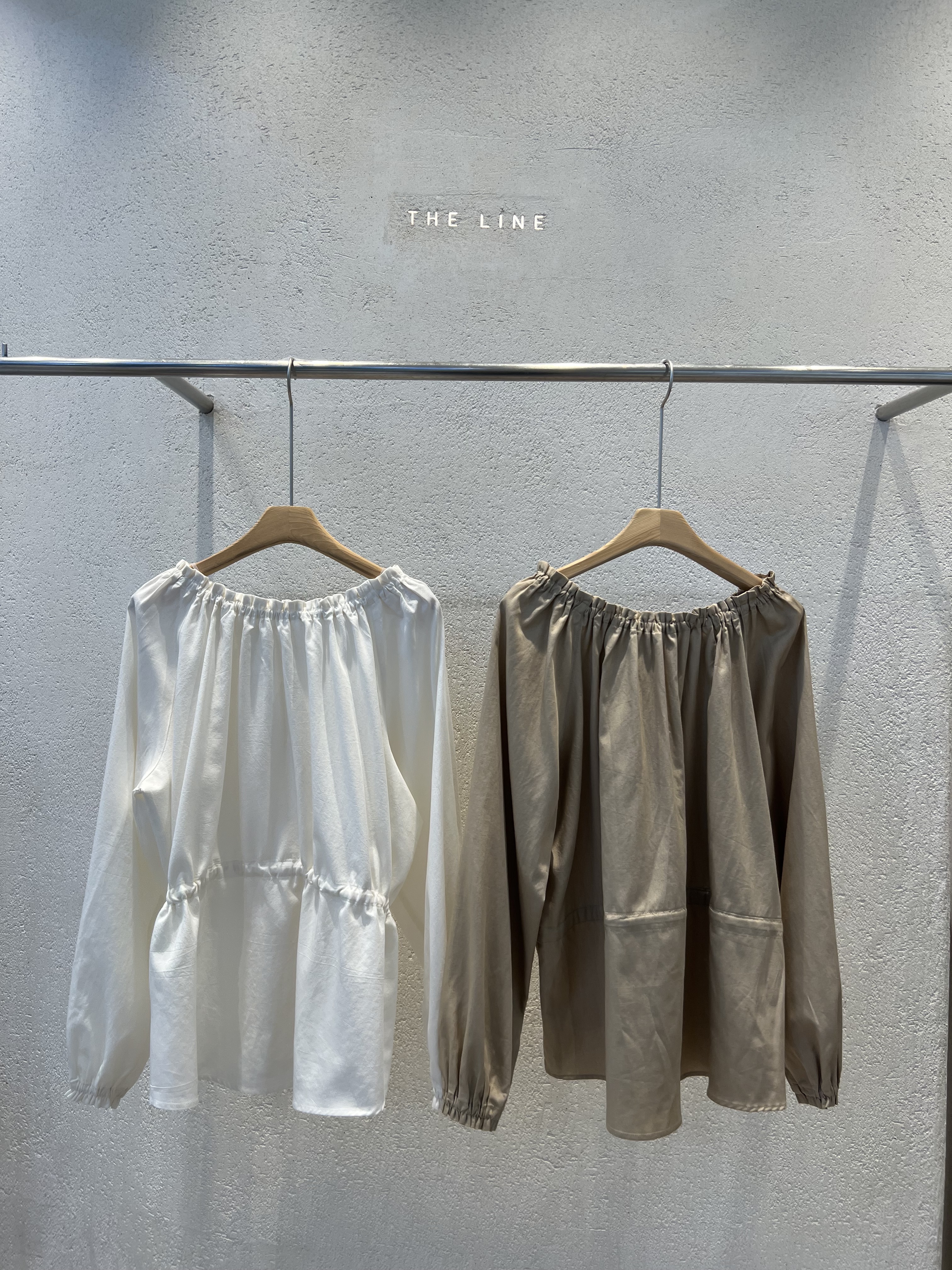 ベーシック長袖ギャザーブラウス | 詳細画像15