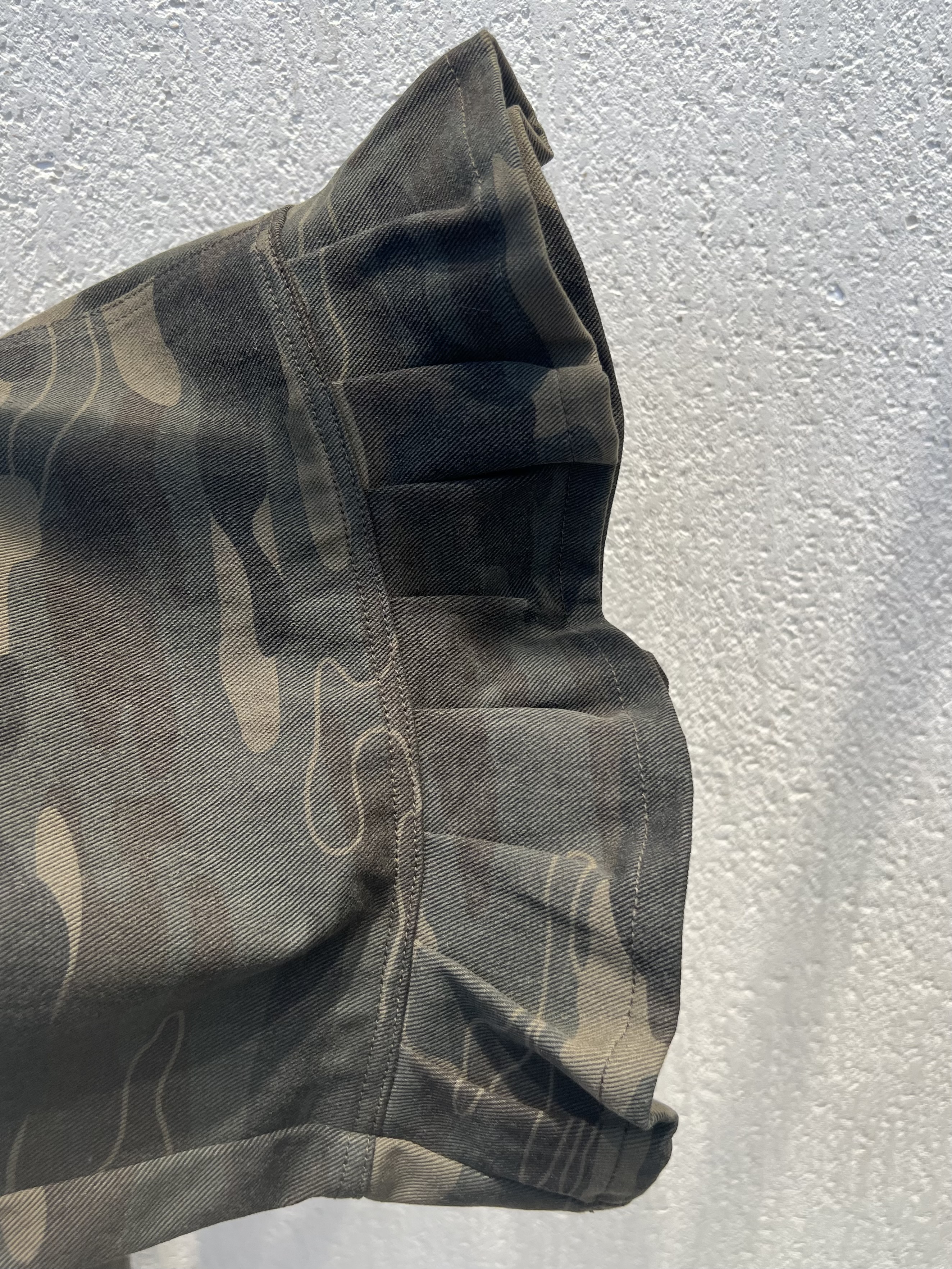 コットンフリルポケットウエストゴムカモフラージュパンツトレーニング | 詳細画像10