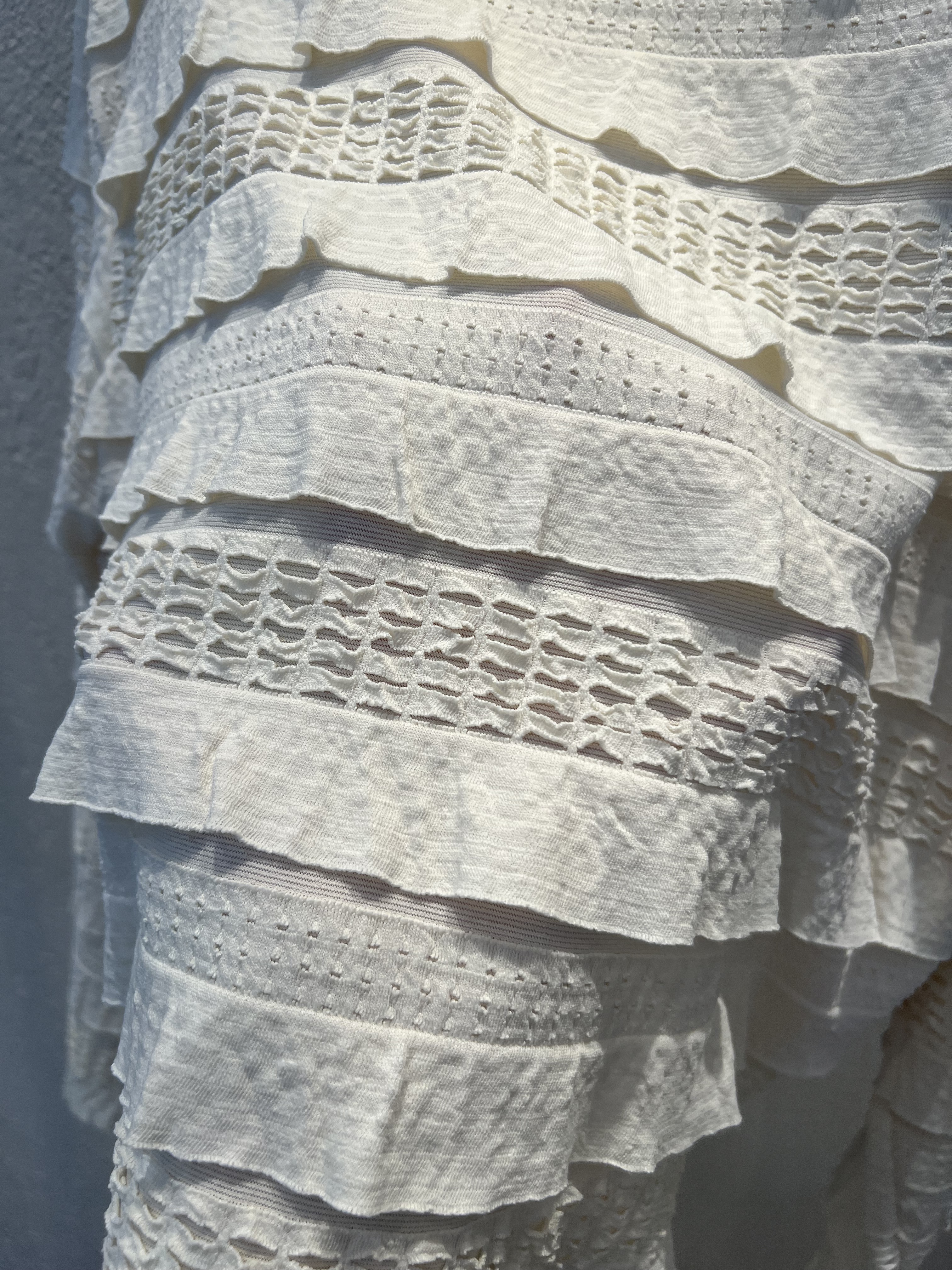 ラウンドネックティアード長袖Tシャツ | 詳細画像20