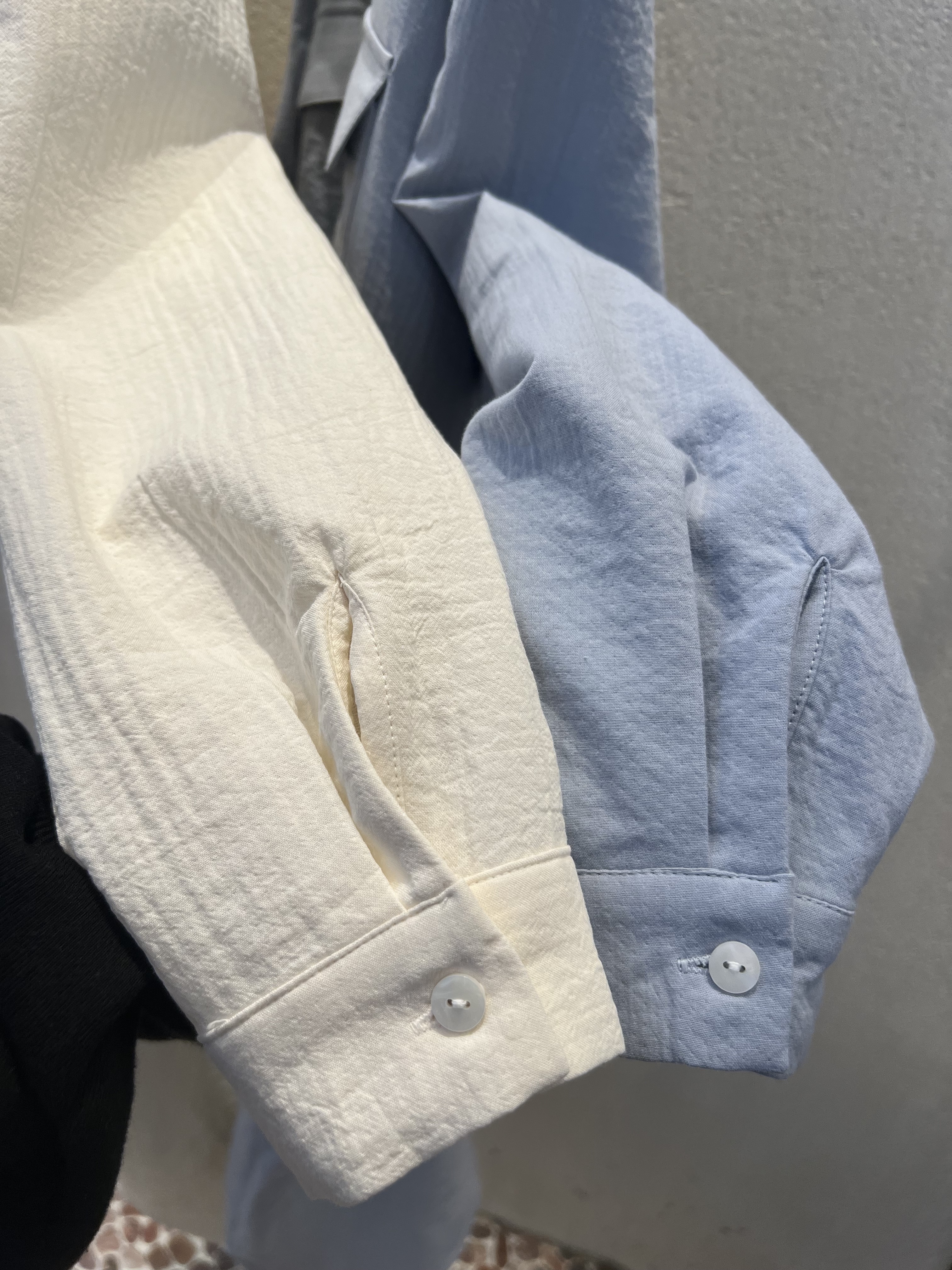 カラーロングルーズ長袖ワンピース | 詳細画像18