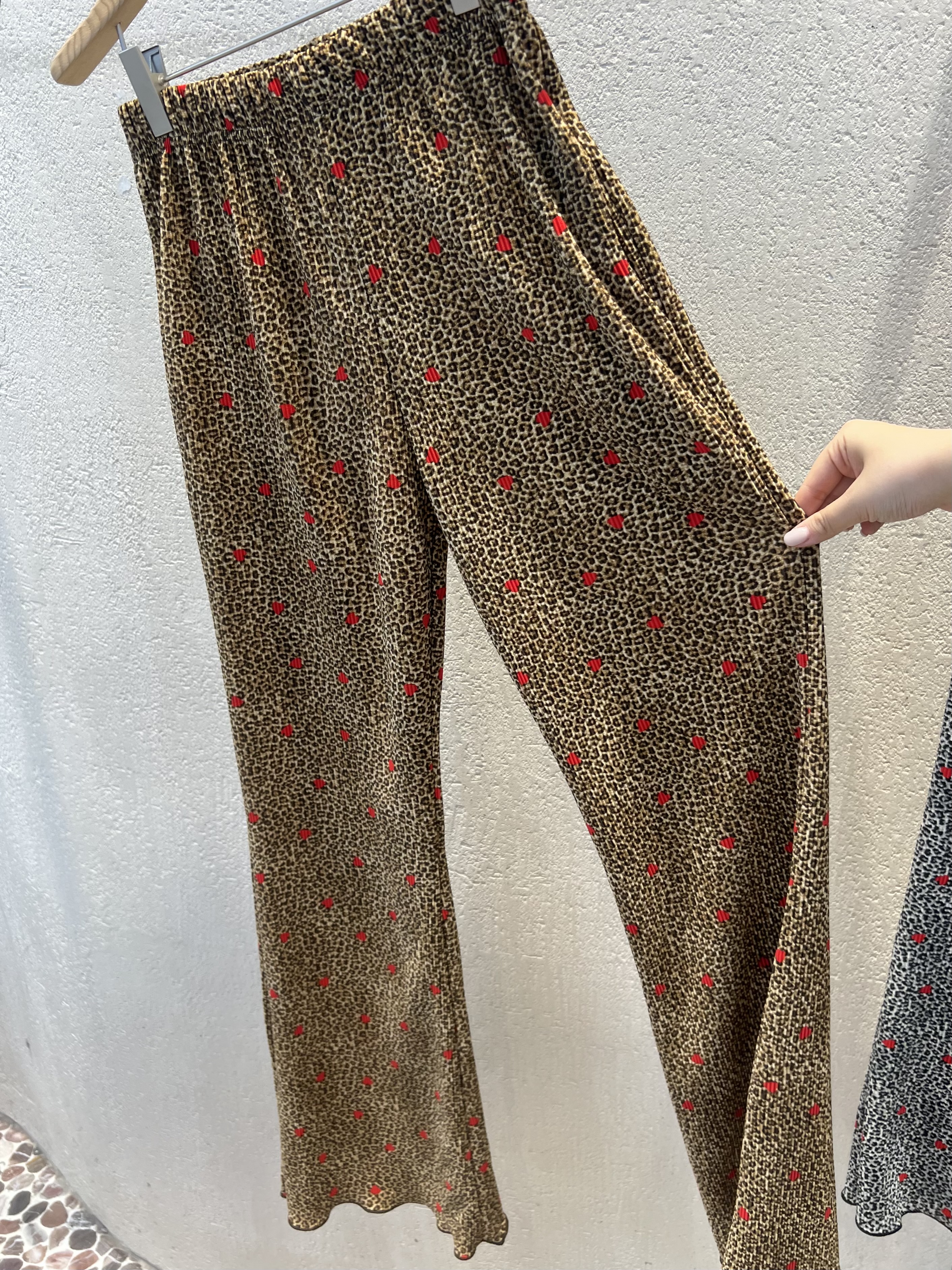 プリーツウエストゴムレオパードパンツ | 詳細画像16