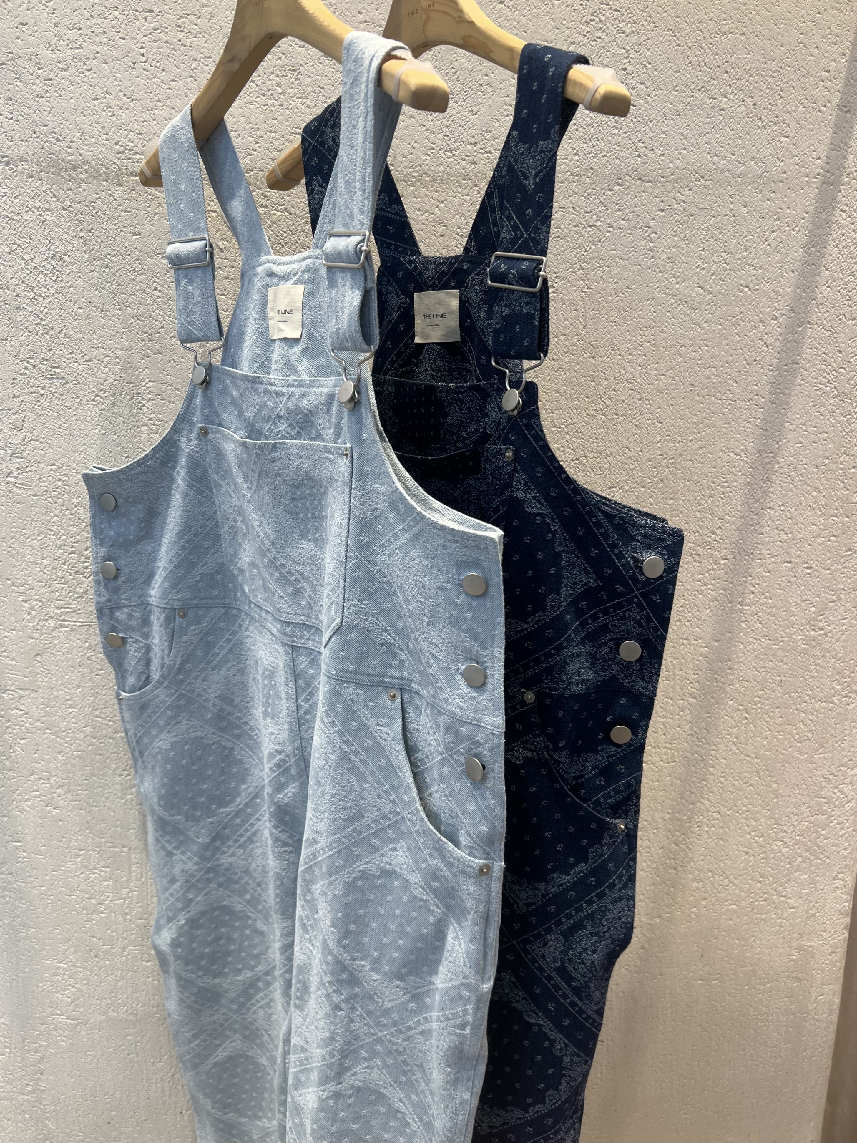 デニムワイドペイズリーサロペット | 詳細画像23