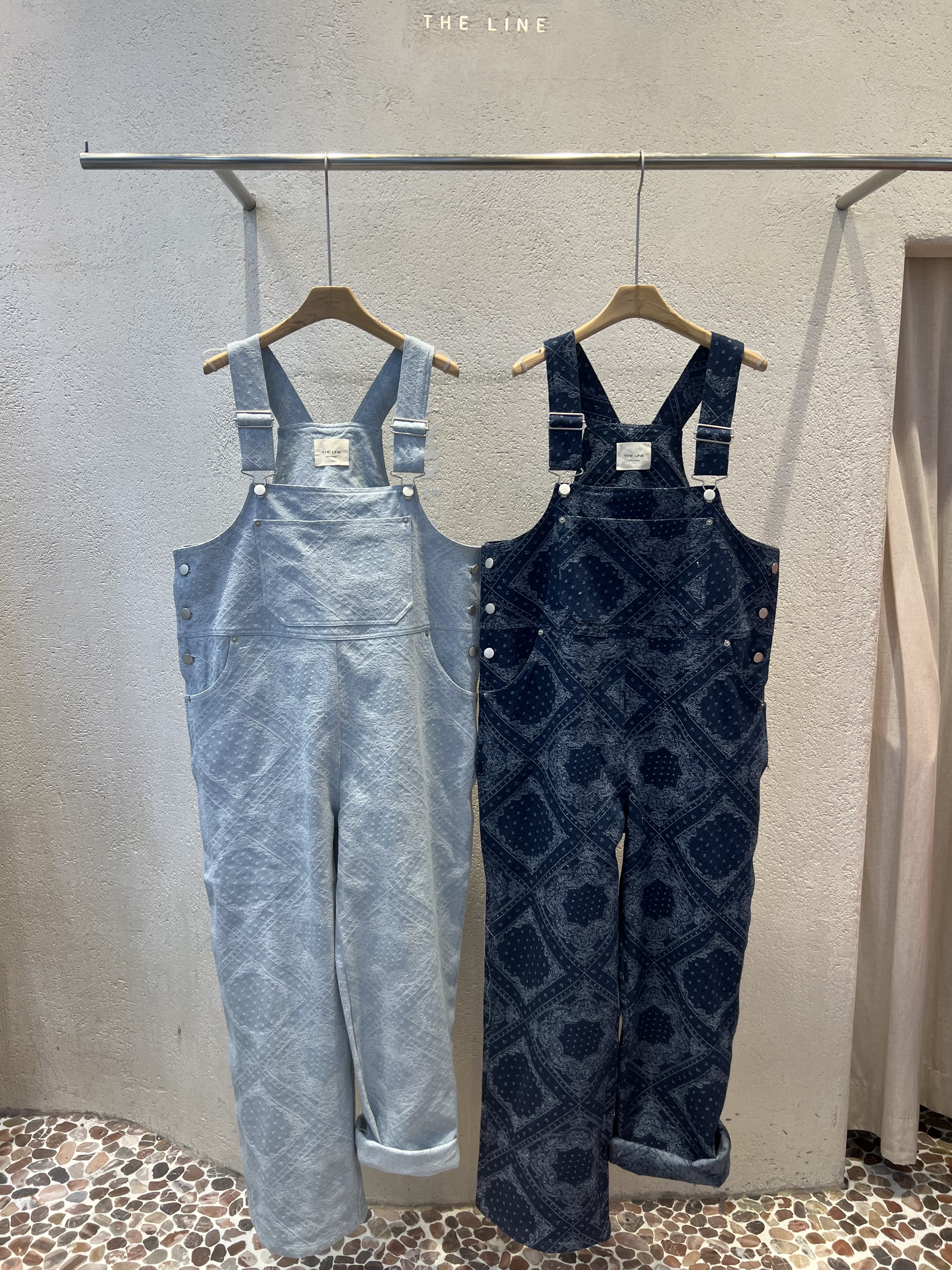 デニムワイドペイズリーサロペット | 詳細画像21