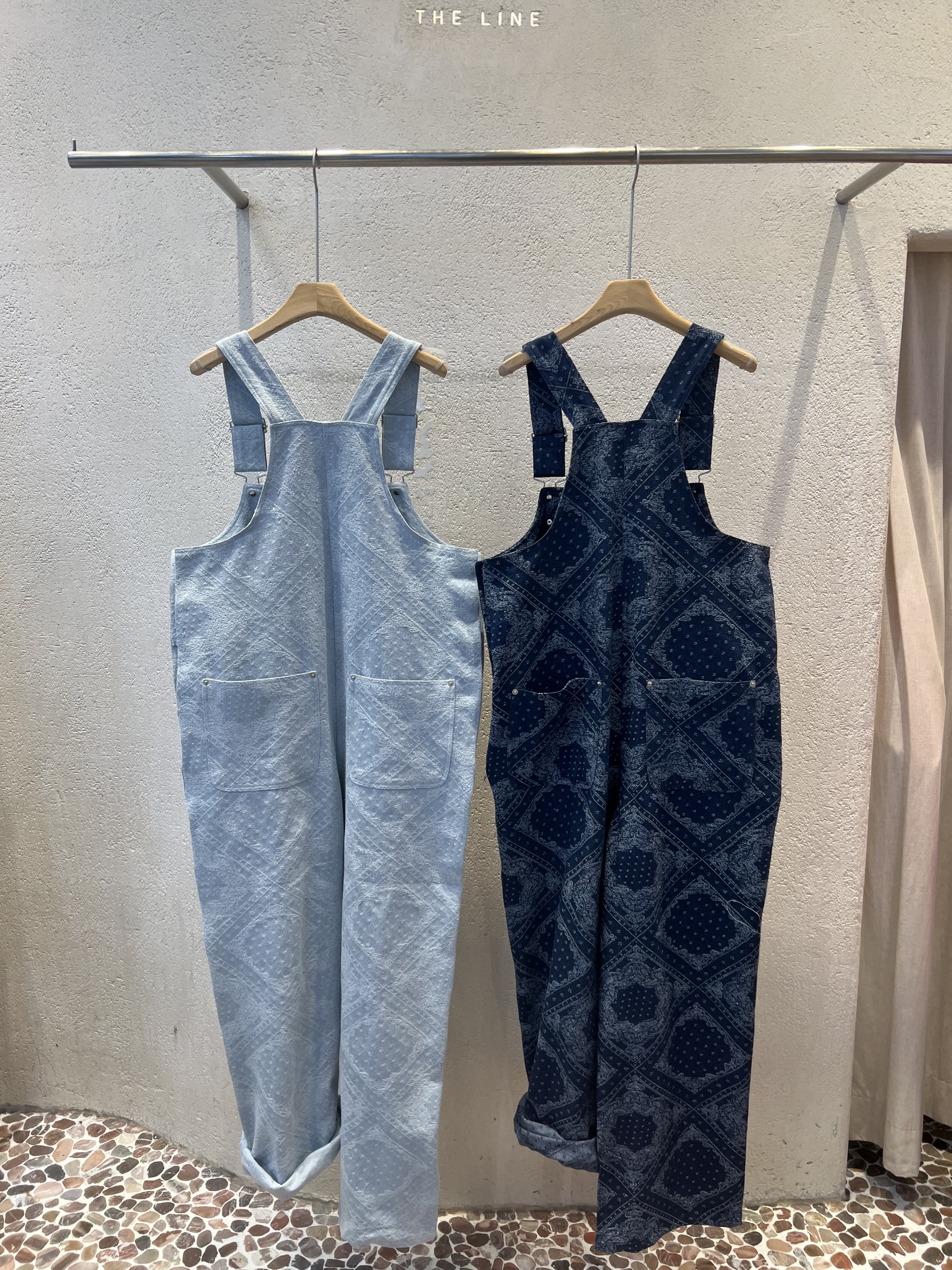 デニムワイドペイズリーサロペット | 詳細画像24