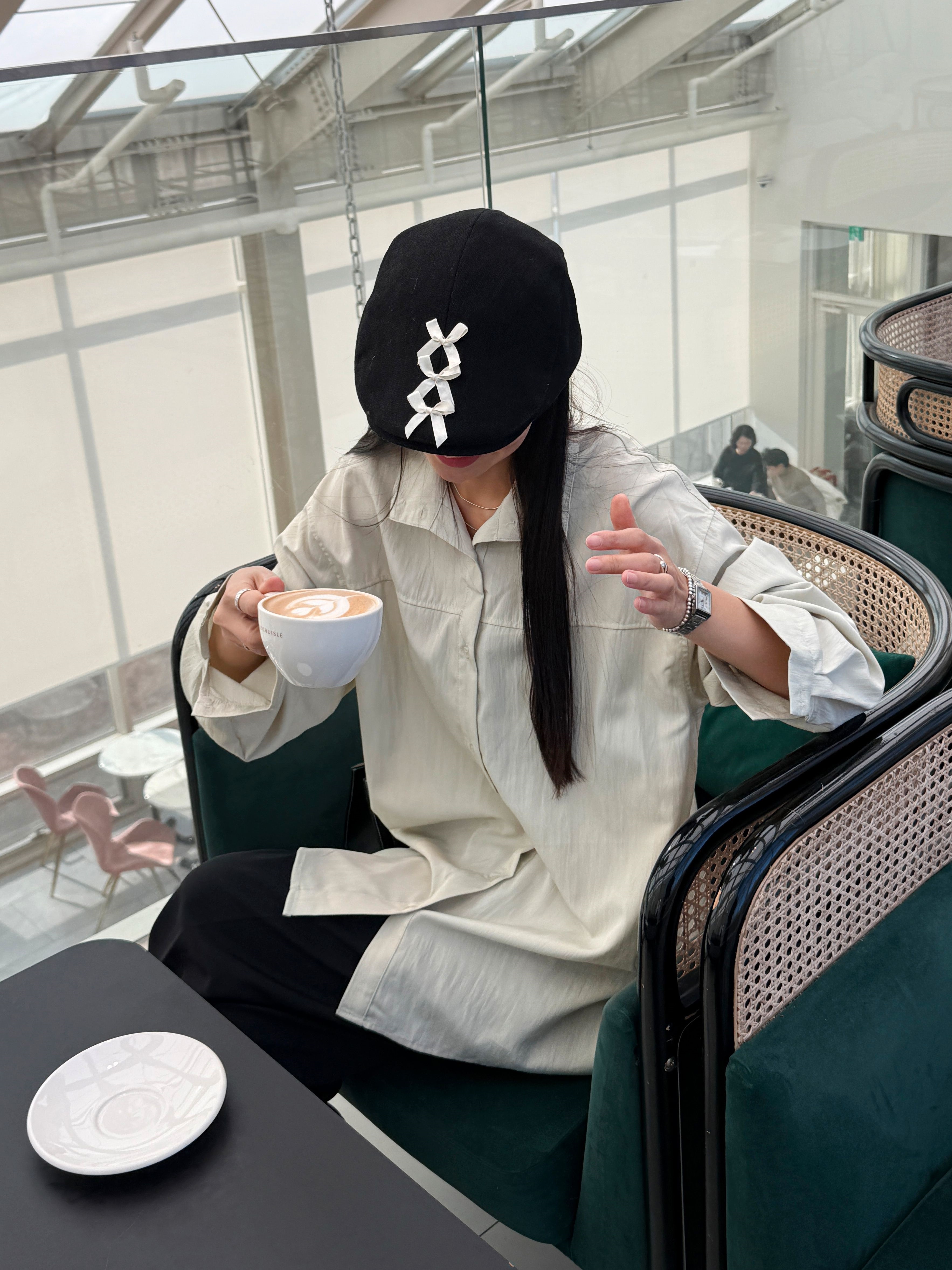 ボタンカラーボクシールーズ長袖シャツ | 詳細画像14