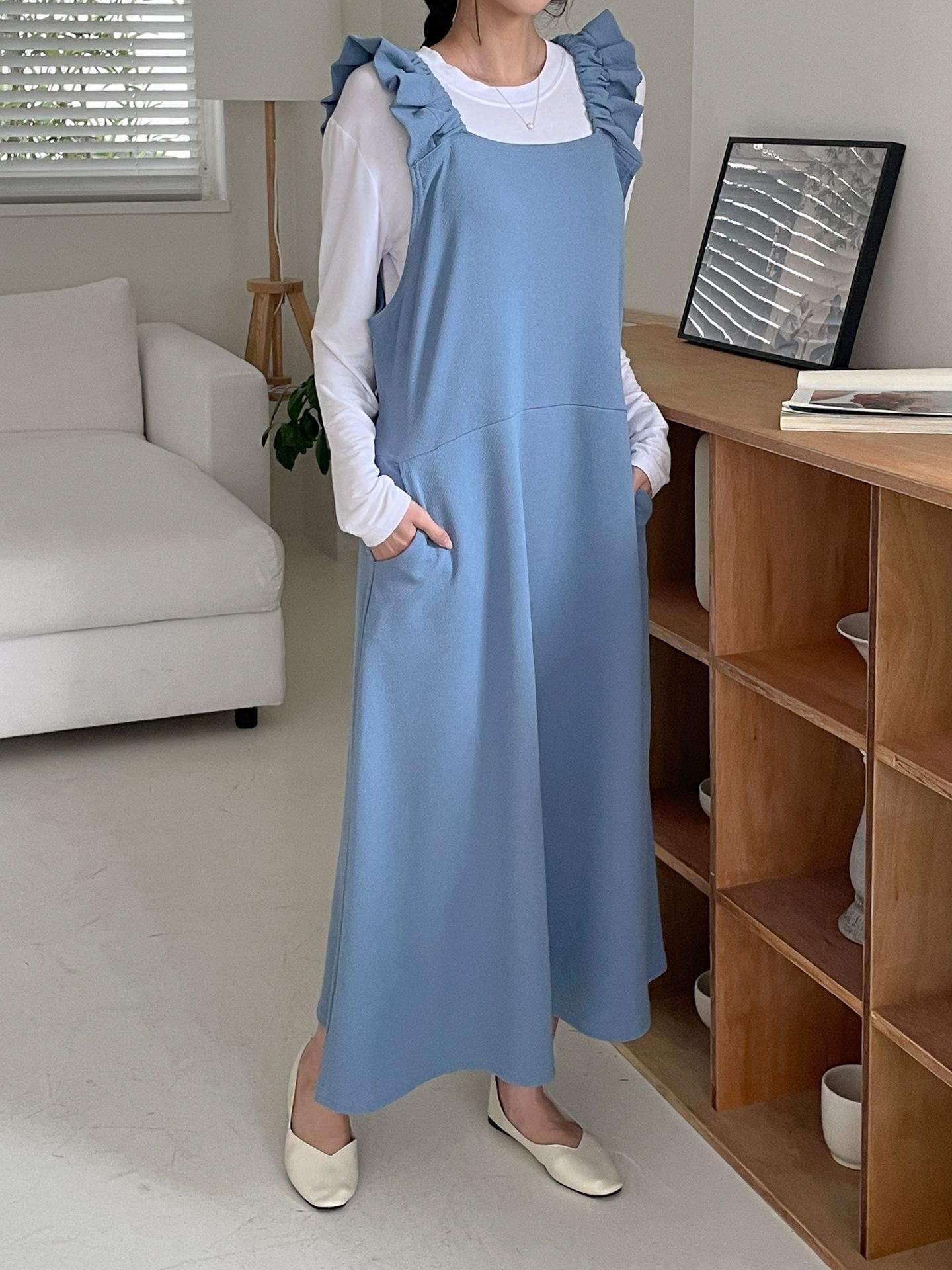 ラッフルロングノースリワンピース | 詳細画像14