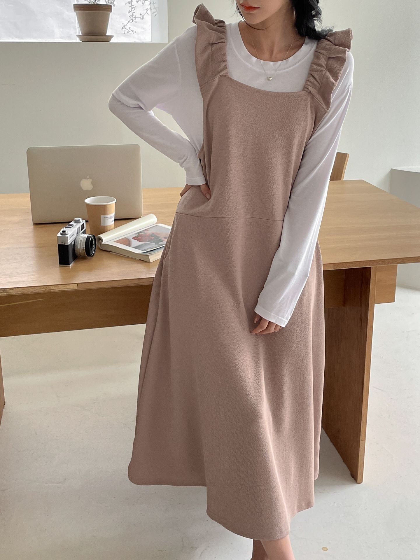 ラッフルロングノースリワンピース | 詳細画像17