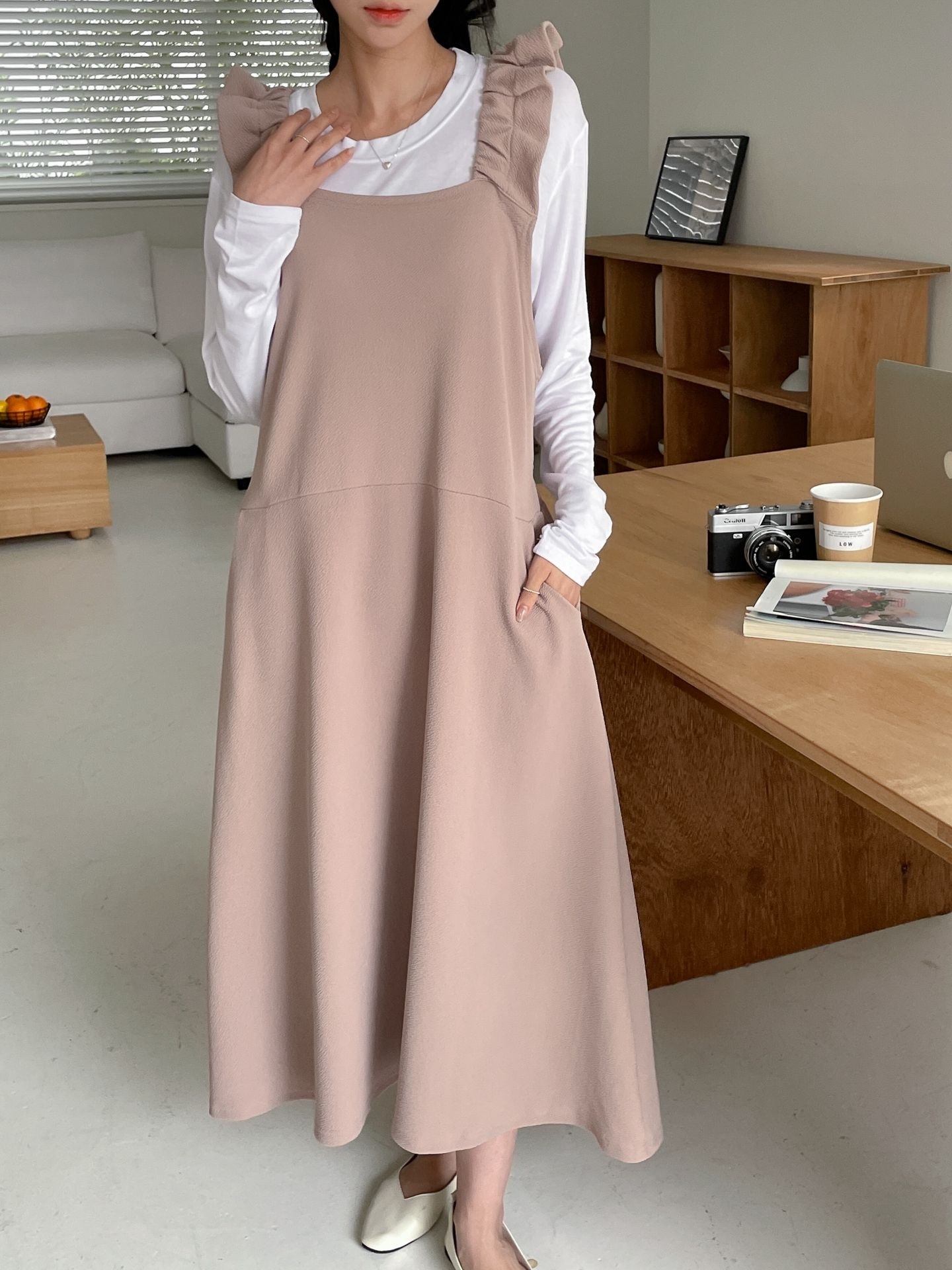 ラッフルロングノースリワンピース | 詳細画像25