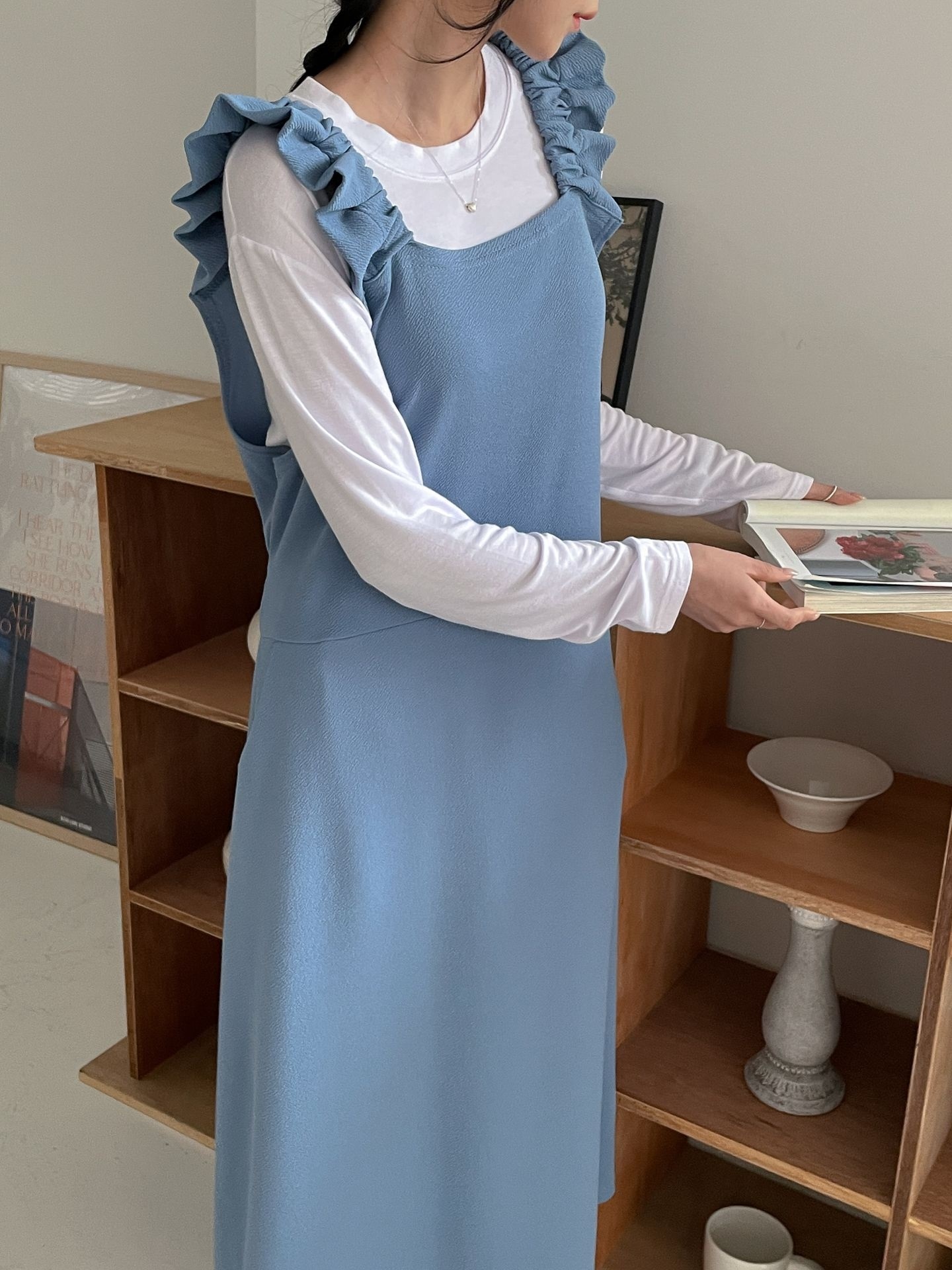 ラッフルロングノースリワンピース | 詳細画像26