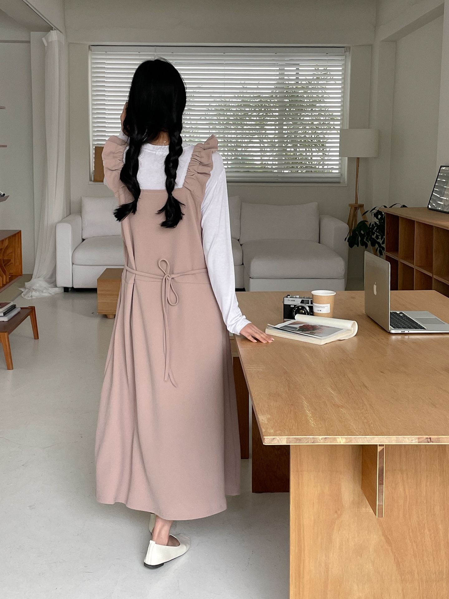 ラッフルロングノースリワンピース | 詳細画像28