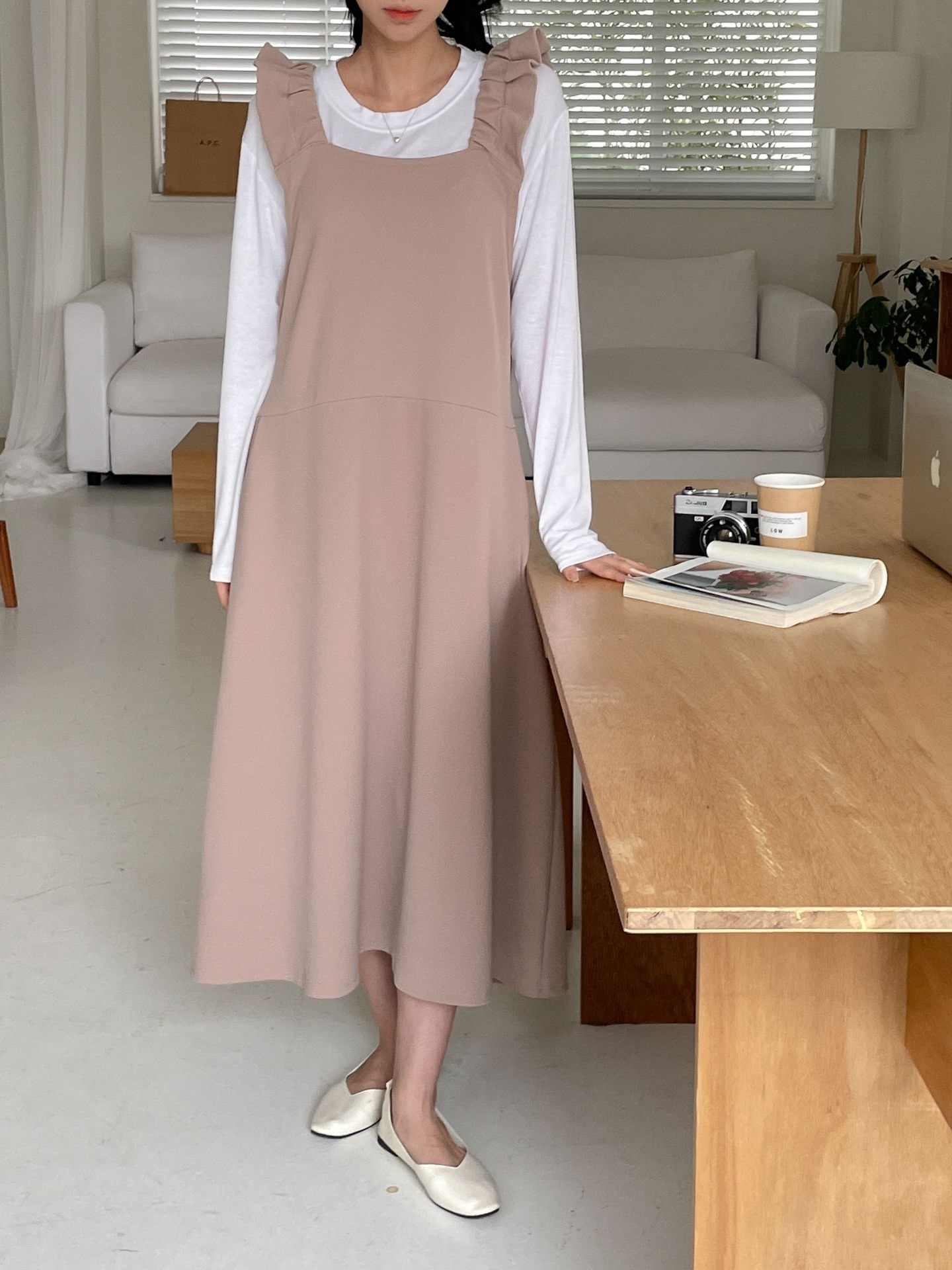 ラッフルロングノースリワンピース | 詳細画像30