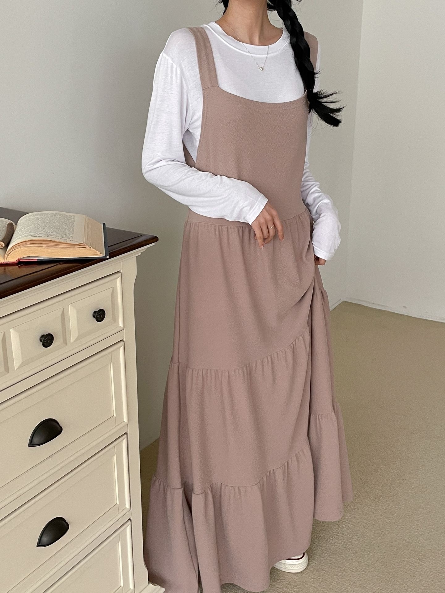 ティアードロングノースリワンピース | 詳細画像11