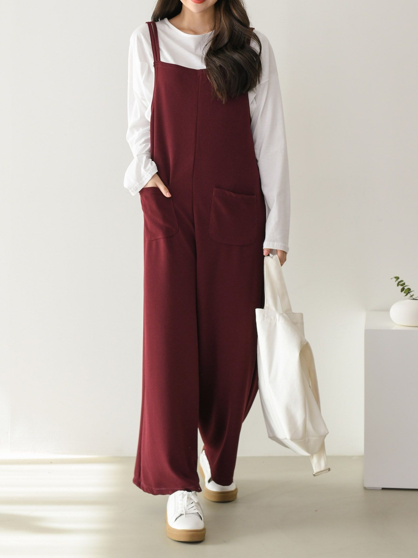 ドローストリングワイドオールインワン | 詳細画像25