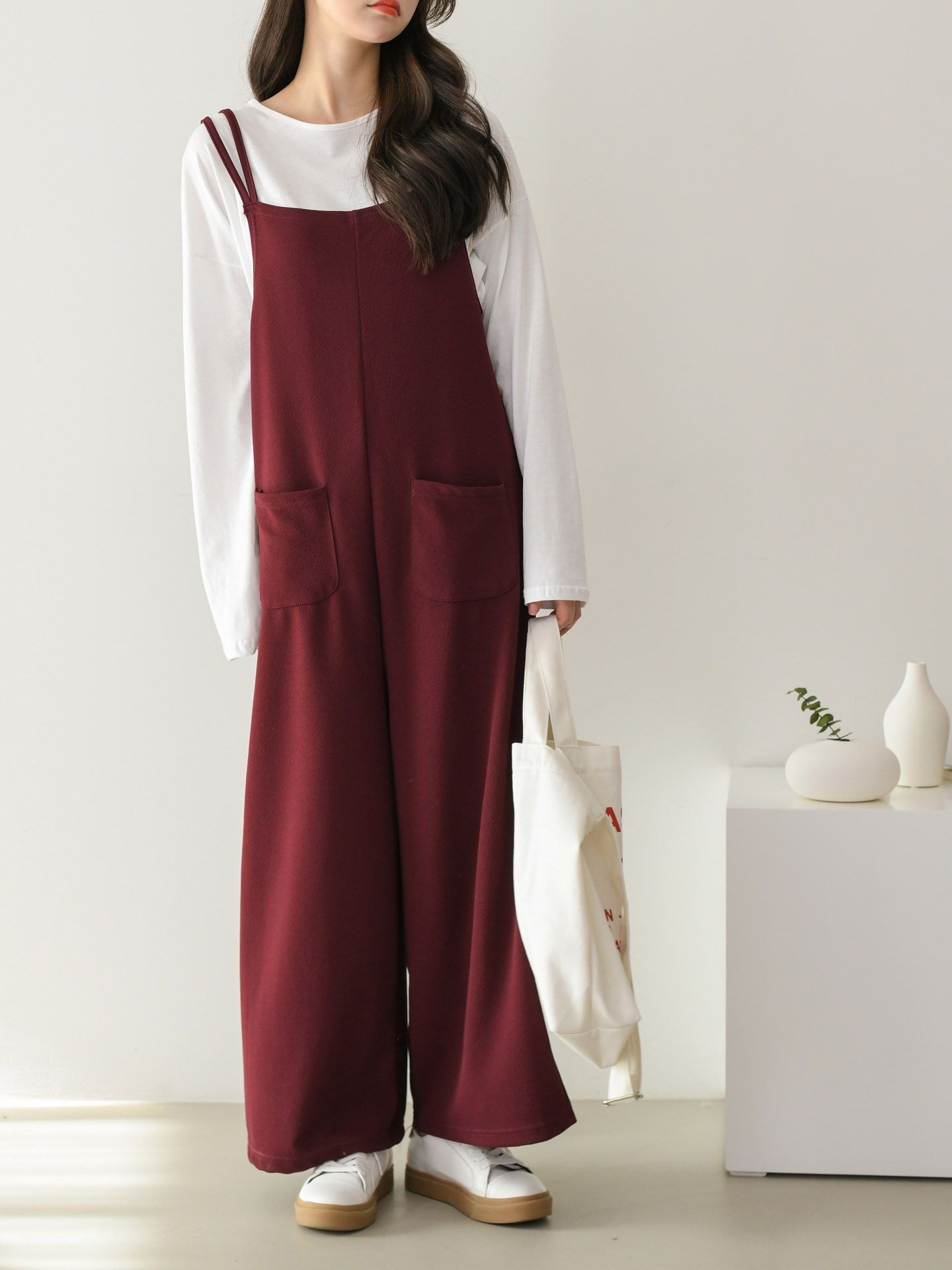 ドローストリングワイドオールインワン | 詳細画像27