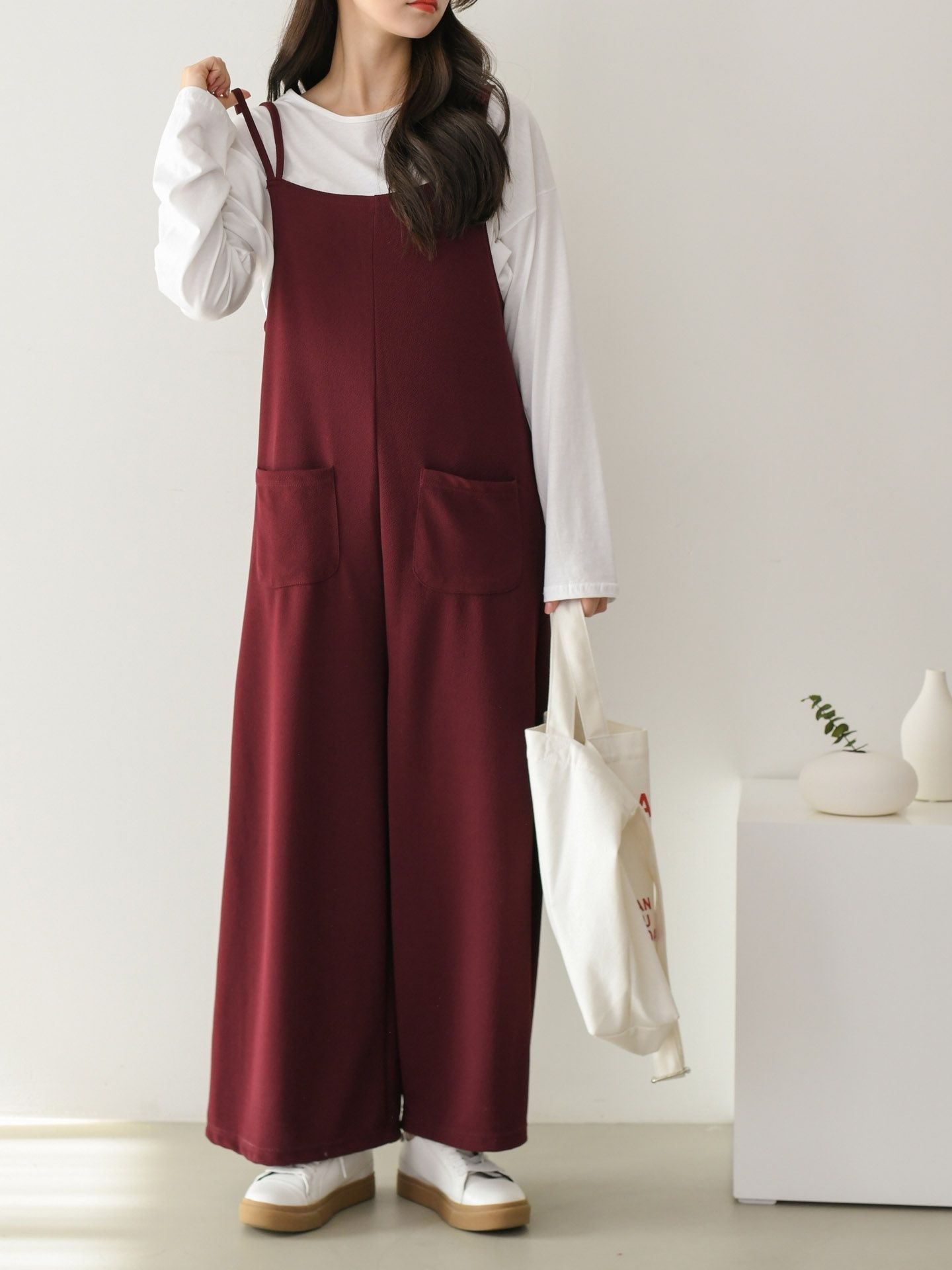 ドローストリングワイドオールインワン | 詳細画像30