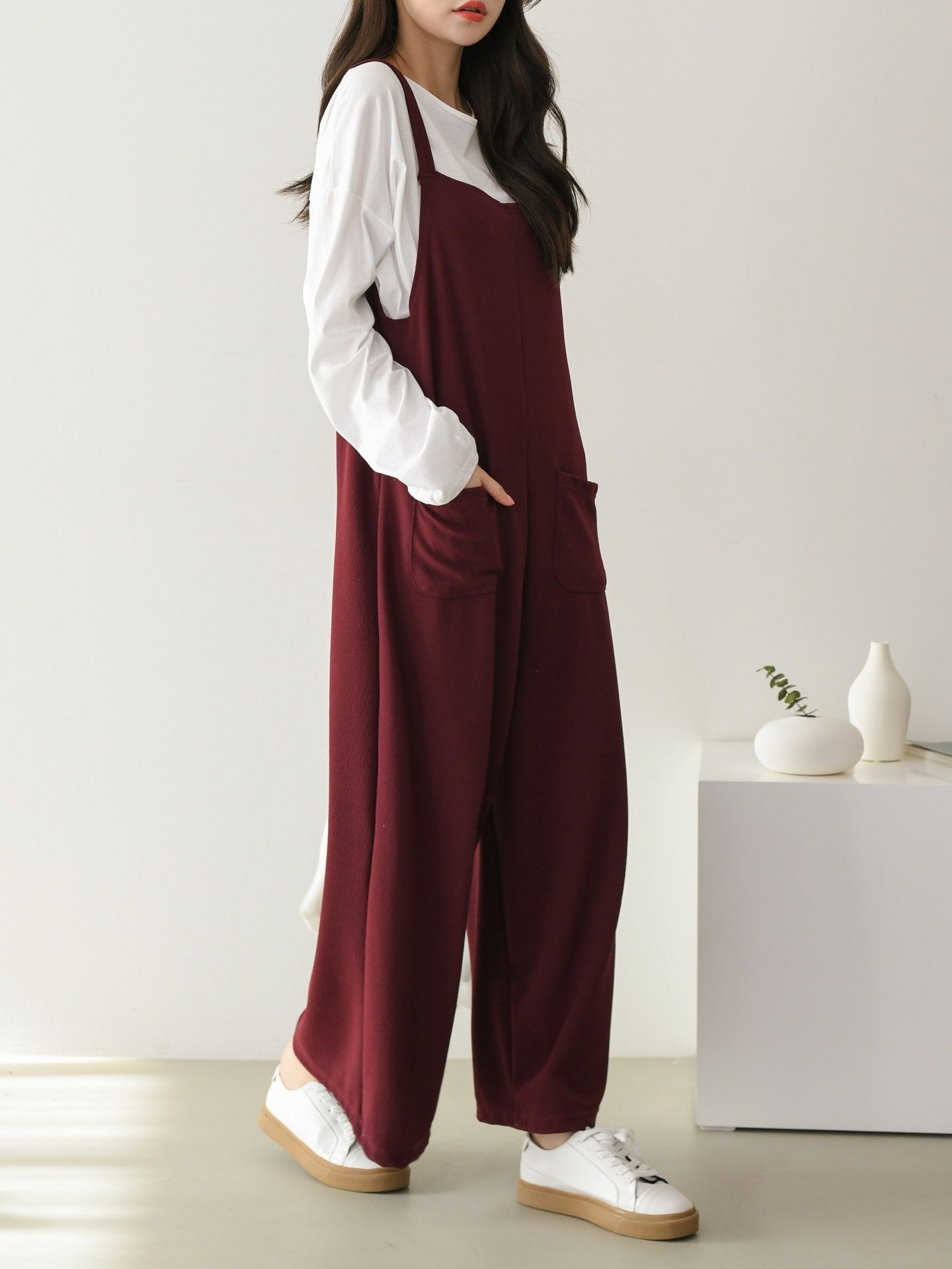 ドローストリングワイドオールインワン | 詳細画像29