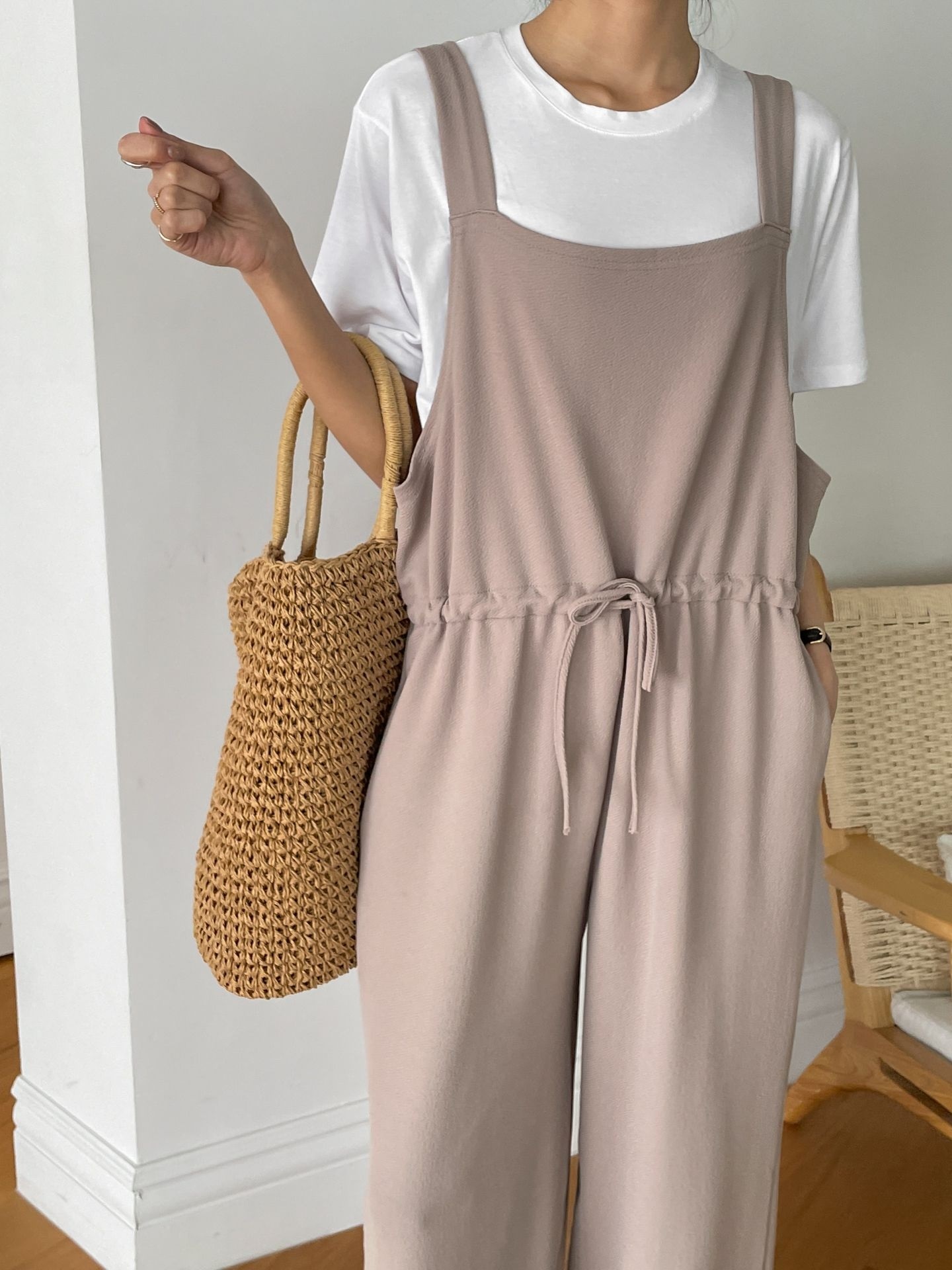 ドローストリングワイドボディースーツ | 詳細画像5