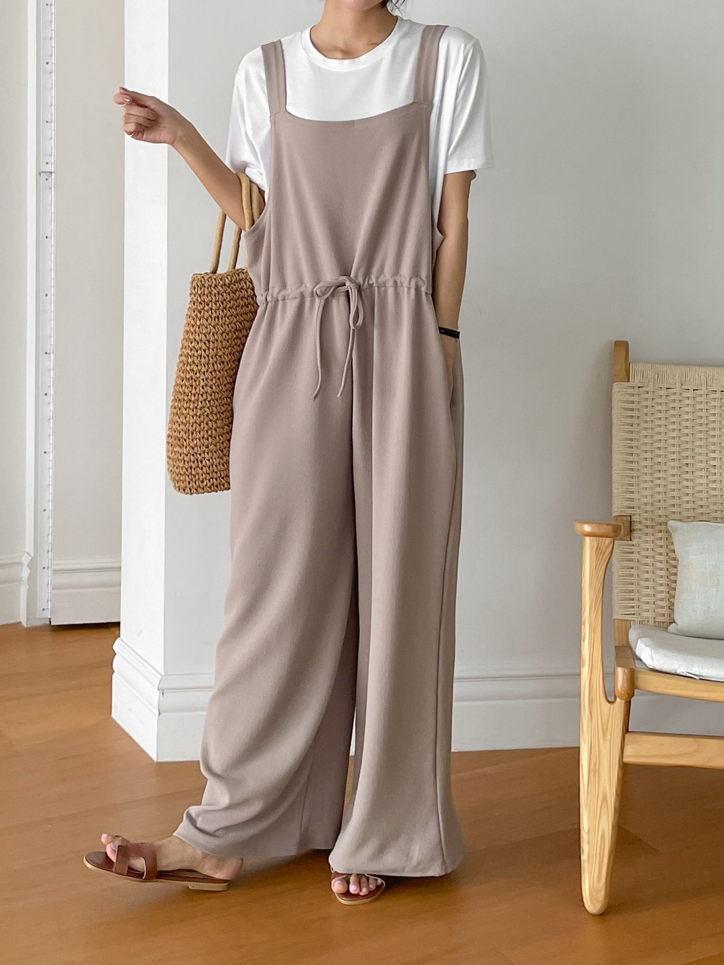 ドローストリングワイドボディースーツ | 詳細画像6