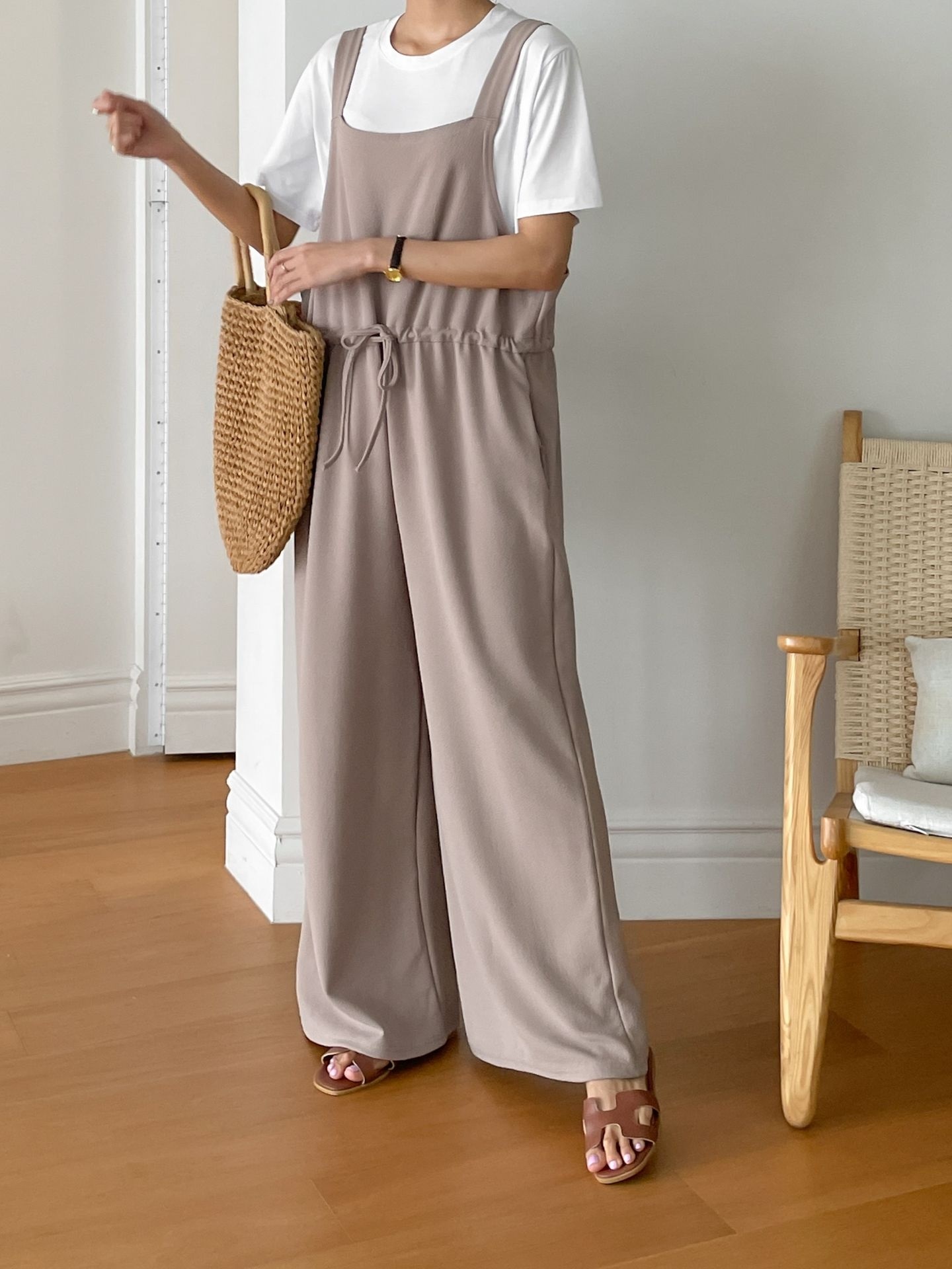 ドローストリングワイドボディースーツ | 詳細画像7