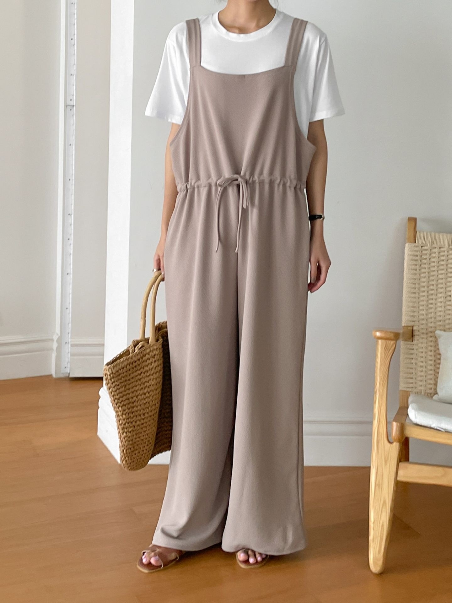 ドローストリングワイドボディースーツ | 詳細画像8