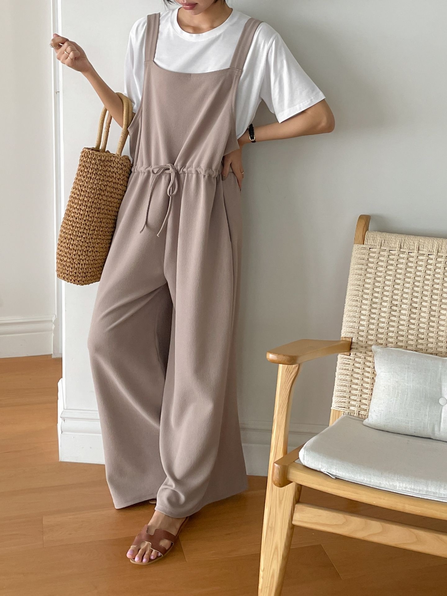 ドローストリングワイドボディースーツ | 詳細画像9