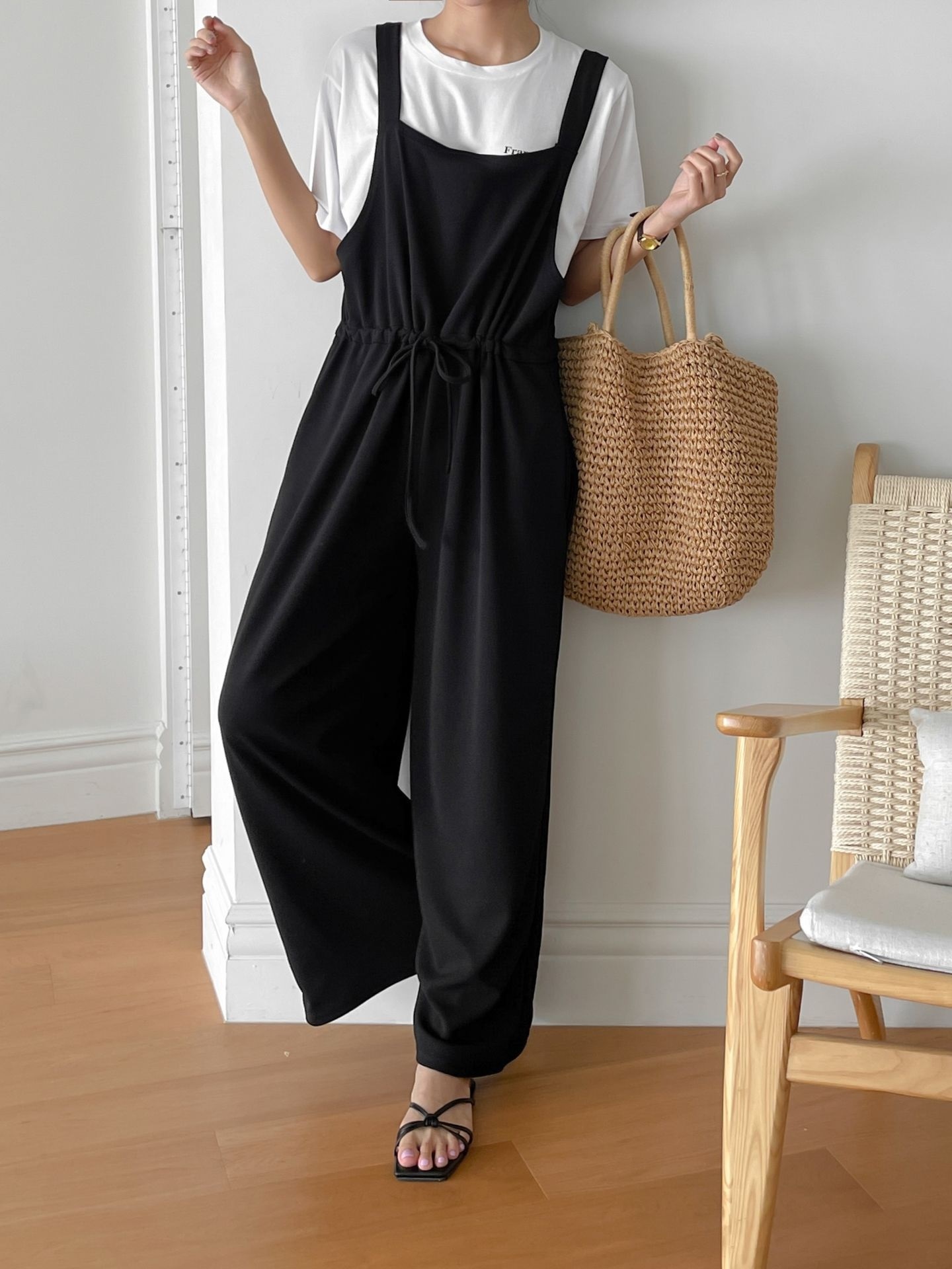 ドローストリングワイドボディースーツ | 詳細画像10