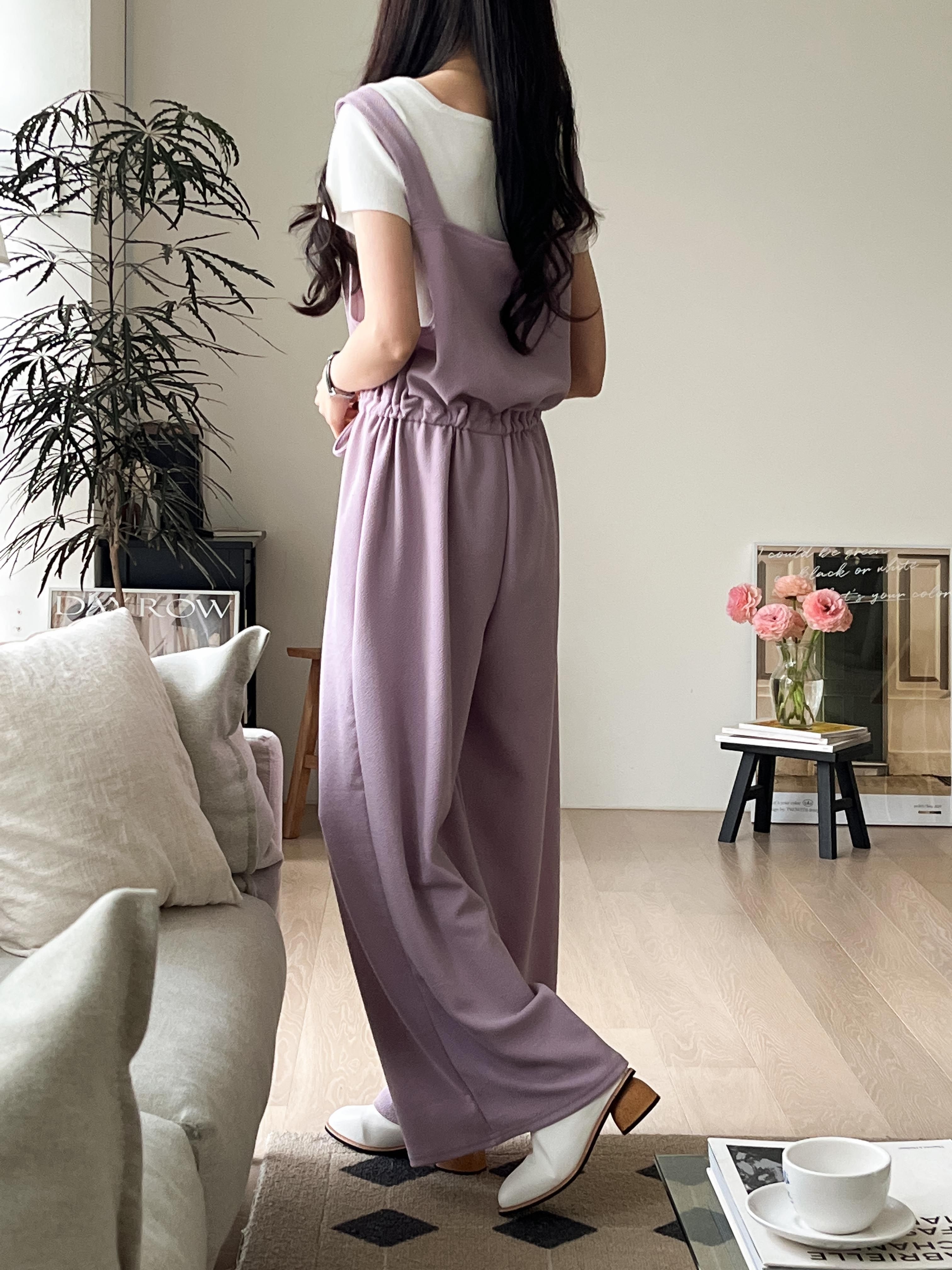 ドローストリングワイドボディースーツ | 詳細画像17